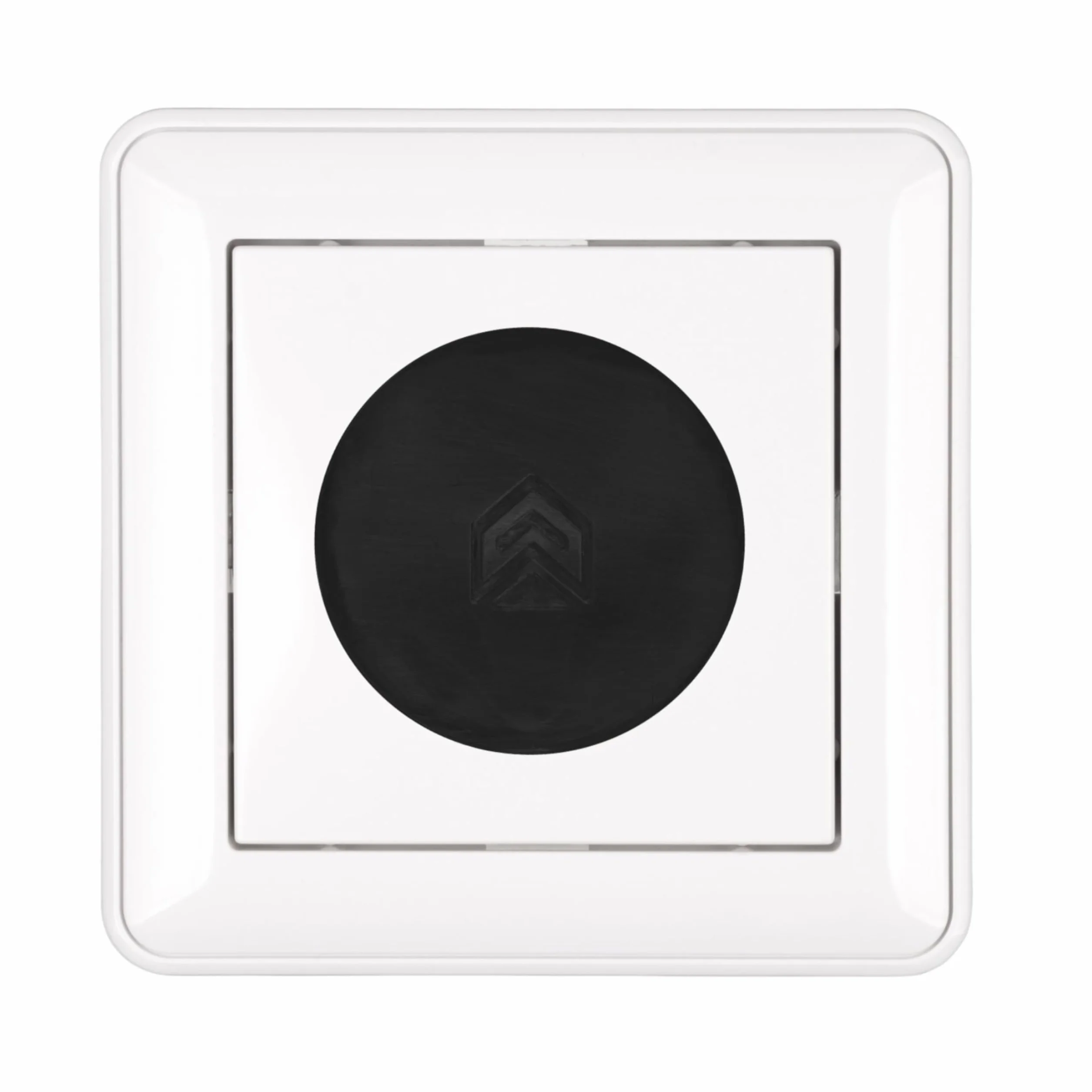 Couvercle de prise SchuKo type F, protection poussière éclaboussures, 2 pièces, noir