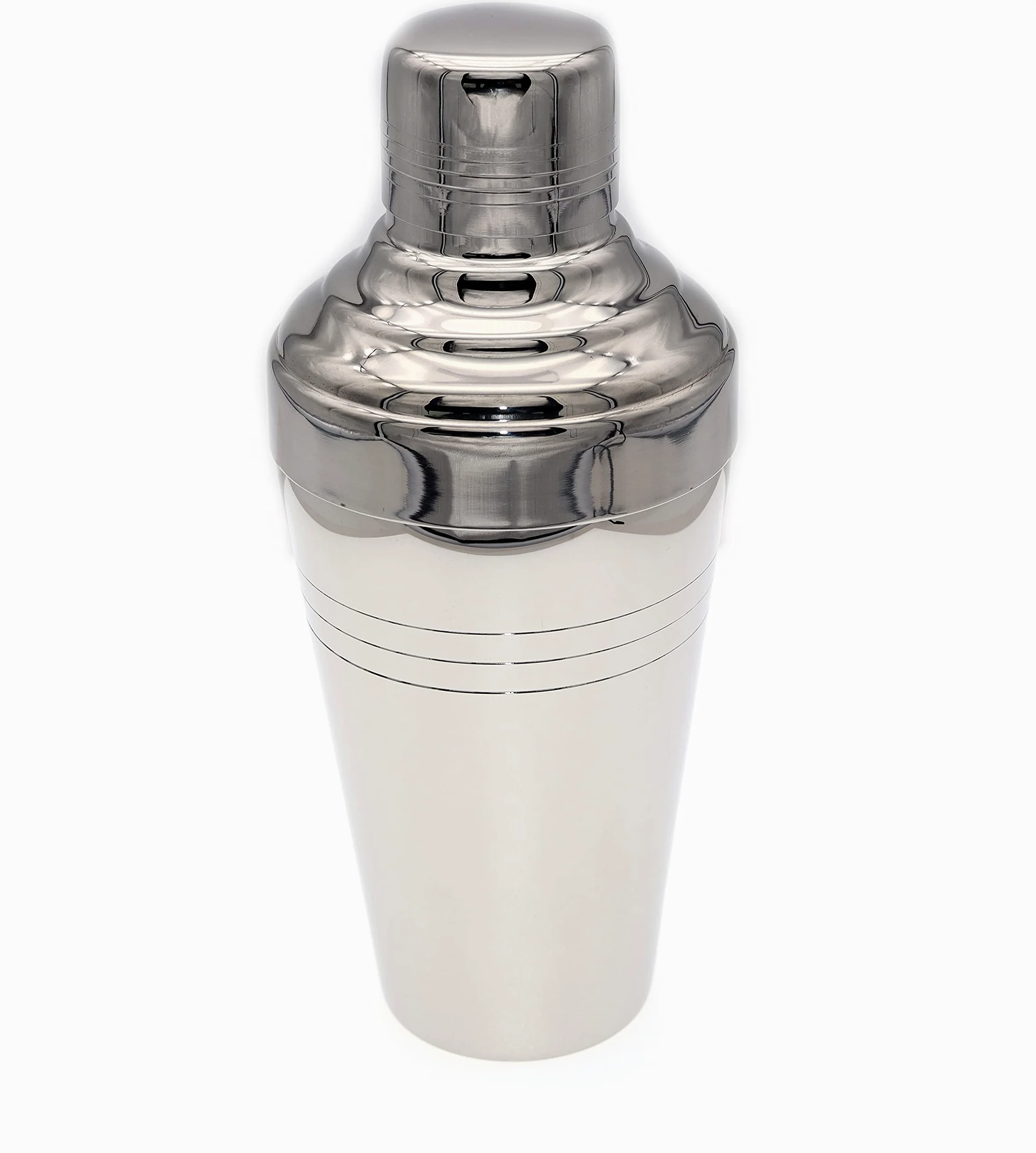 Shaker Cocktail Yukiwa Baron 25cl Argent Fabriqué au Japon