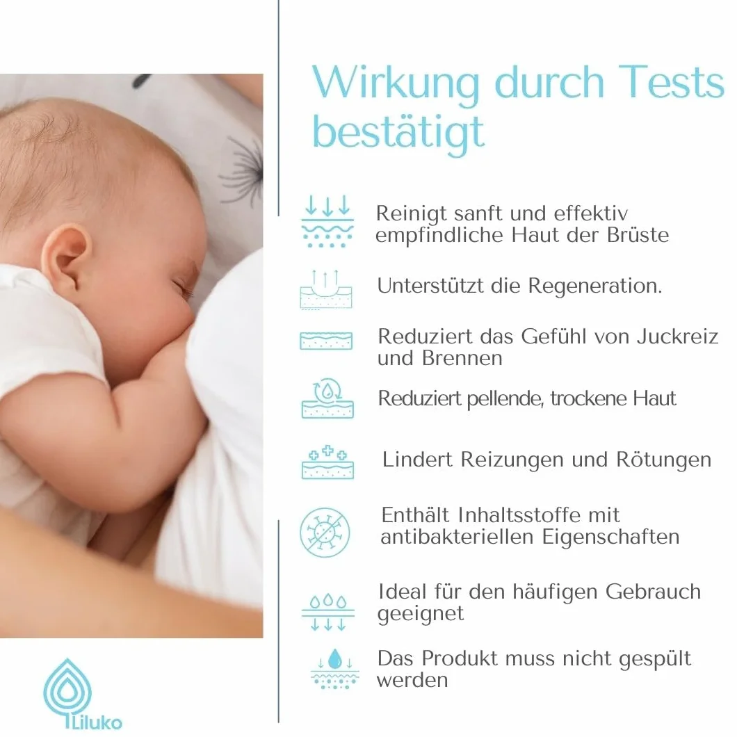 Liluko Mom Bust Protect pommade mamelon allaitement grossesse 200ml sans alcool hypoallergénique