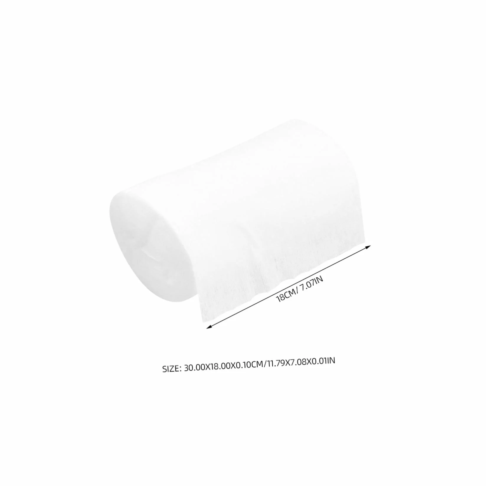 Lot de 100 Lingettes en Fibre pour Couches Lavables, Blanc, Protection Absorbante pour Bébés