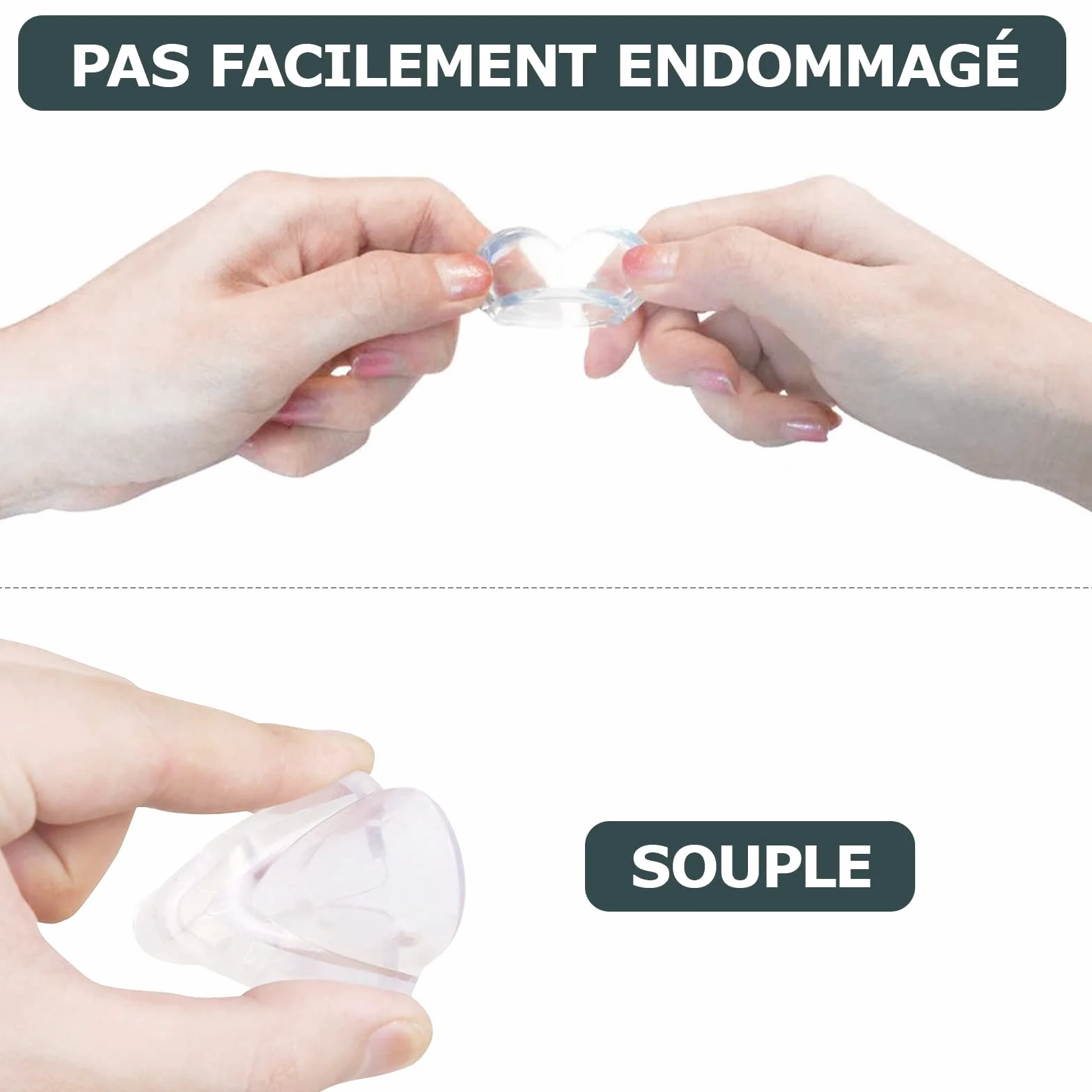 BillyBach Protections Coin de Table pour Bébé - Protections d'angle pour Meuble Sécurité Enfant Pack de 12