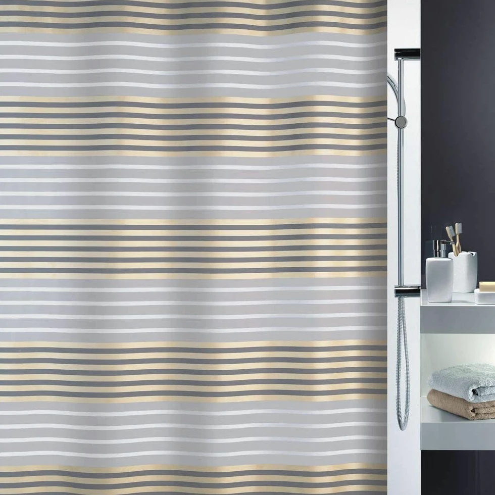 Spirella Rideau de Douche Polyester VERSILIA 180x180cm Beige