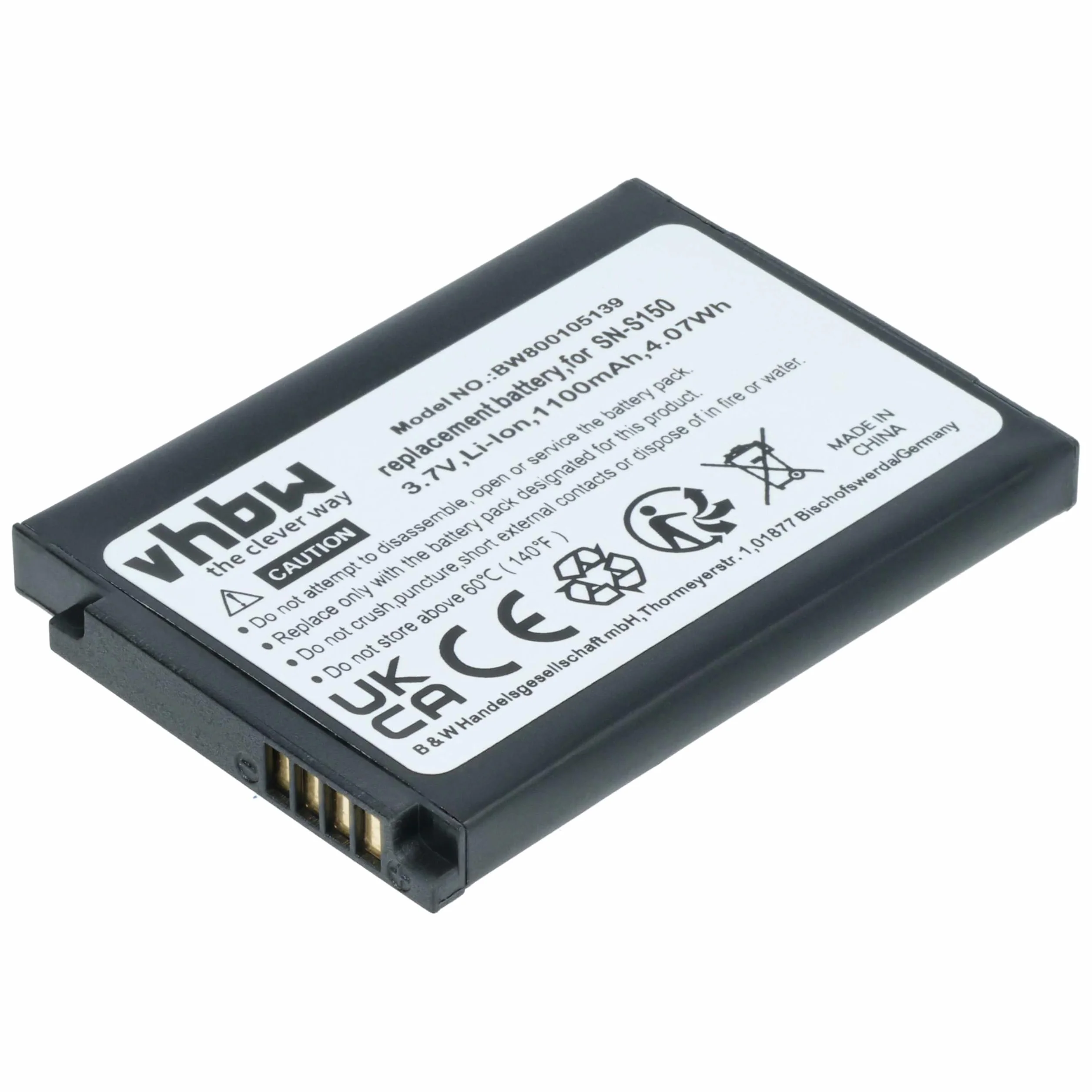 Batterie Compatible Philips Avent SCD-603H Moniteur bébé 1100mAh 3,7V Li-ION