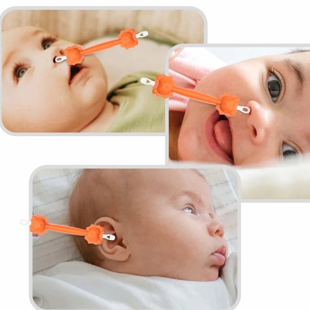 SULIUDAJI 3 Pièces de Nettoyage Nasales pour Bébé Cure Nez Bébé