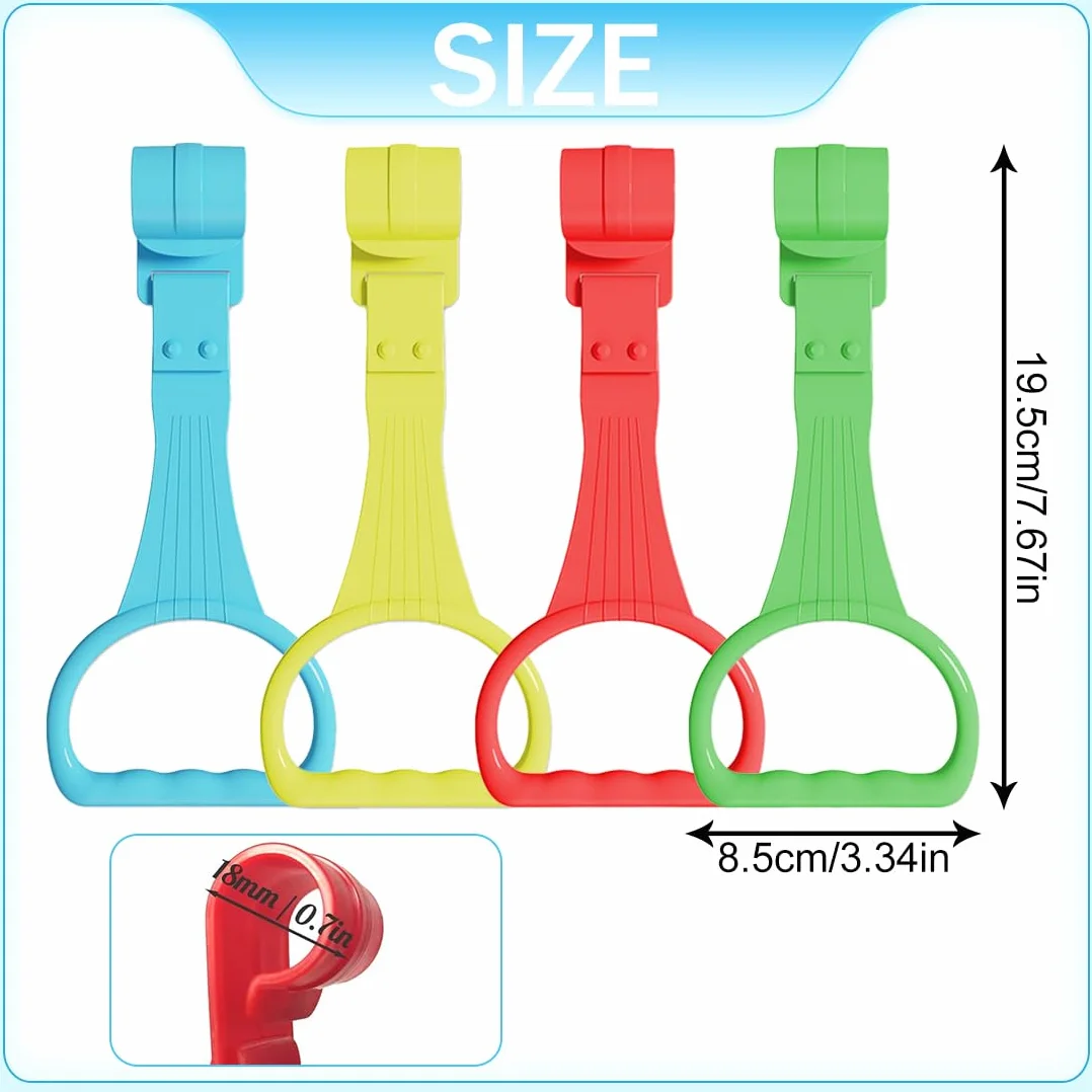 Anneau de Berceau 4 Pièces Anneau de Lit Bébé Multicolore Anneaux pour Lit Bébé et Parc