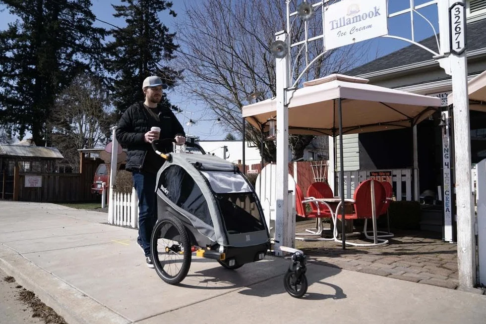 Burley Stroller Kit One Wheel Trailer Black