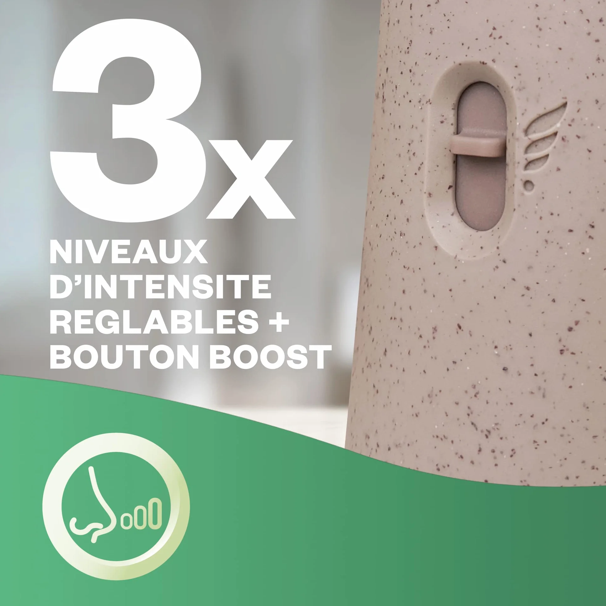 Air Wick Désodorisant Maison Spray Automatique Active Fresh 3 Recharges Fleur de Cerisier & Framboise