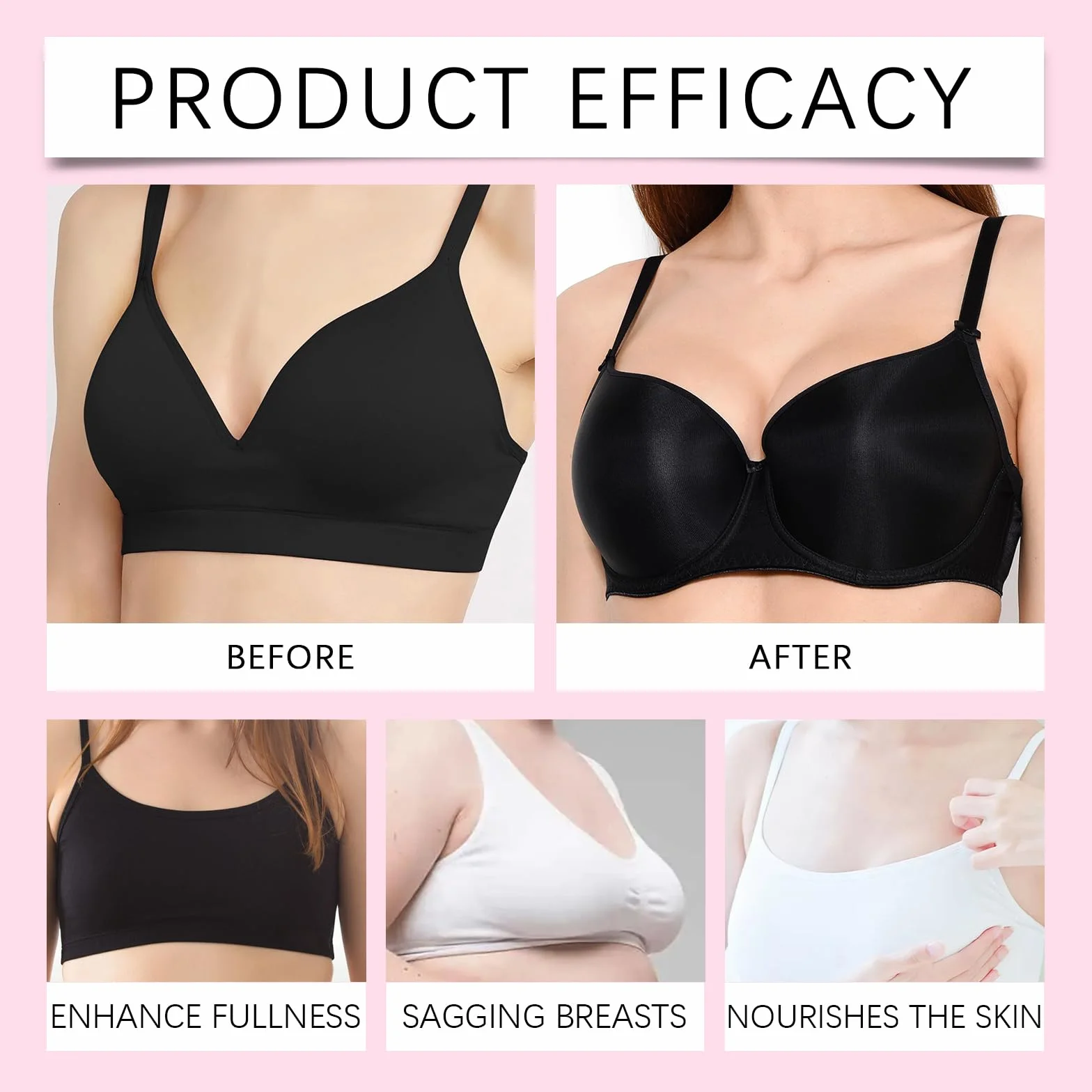 Crème Pour Fesses Et Seins, Crème D'augmentation Mammaire Hydratante Raffermissante