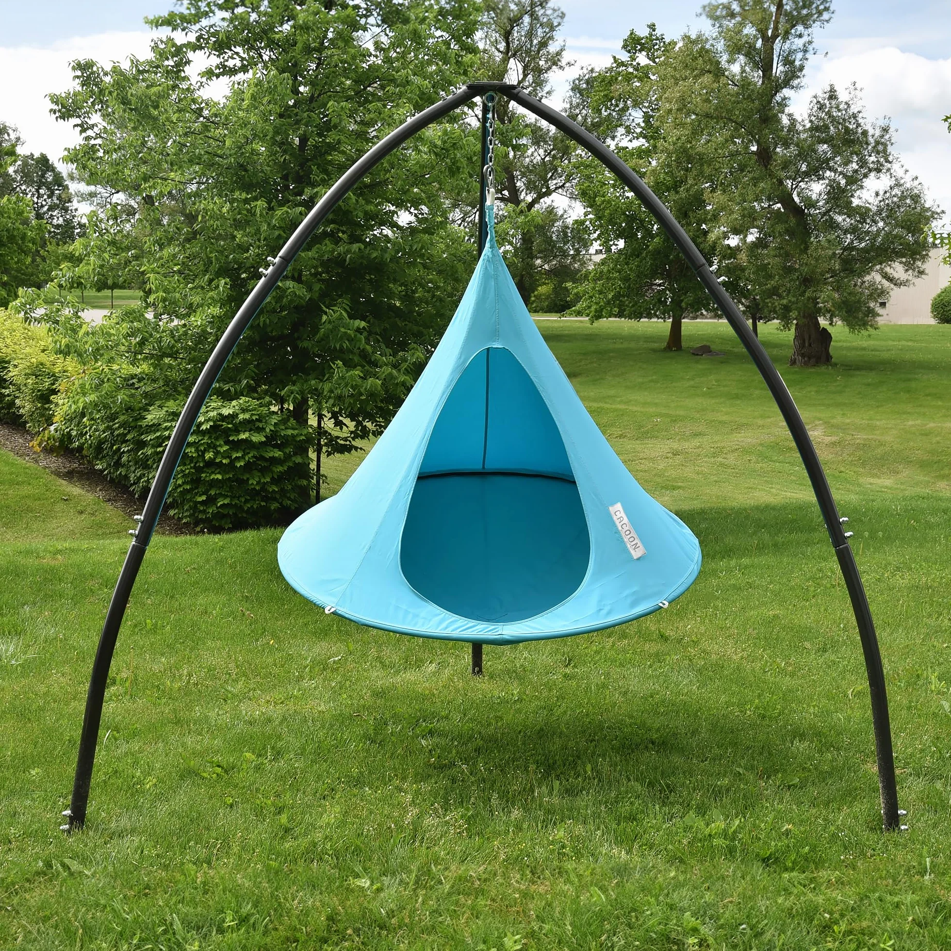 Vivere Tripod Hanging Chair Stand 102x102x101 Charbon