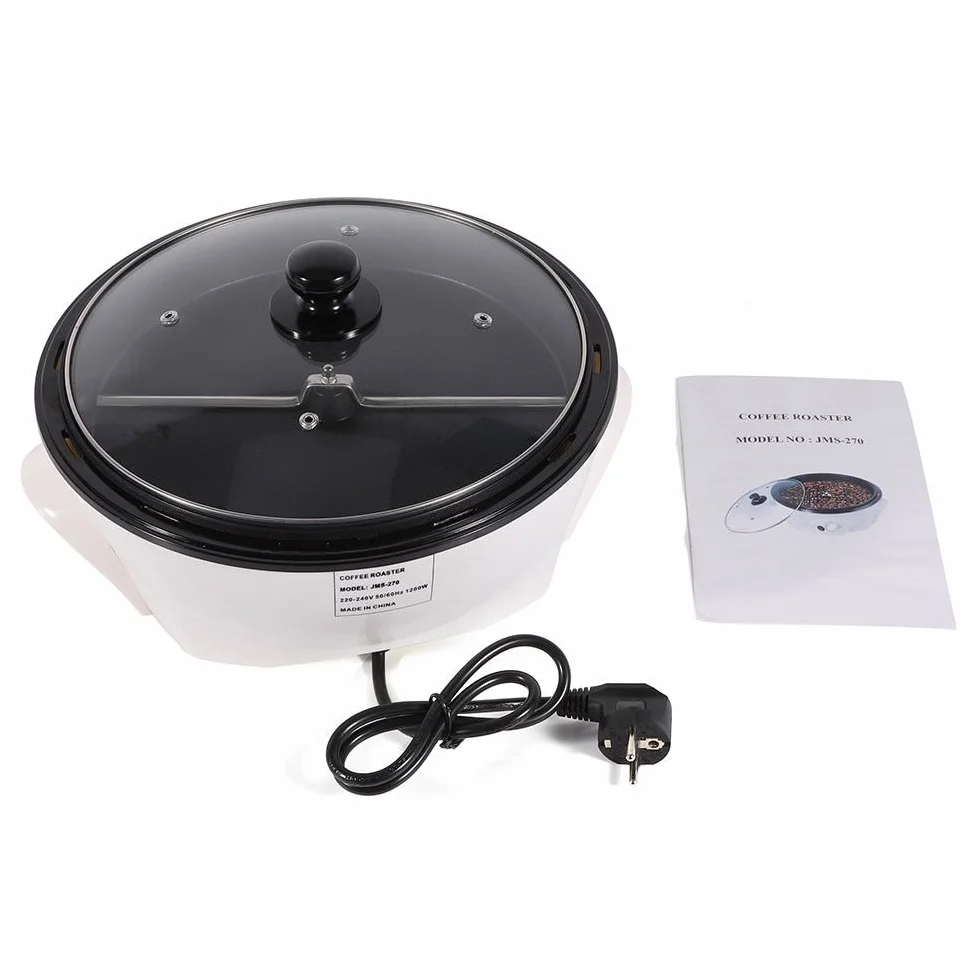 Machine de Torréfaction de Grains de Café 1200 W 1500 g 220 V Torréfacteur Café Maison