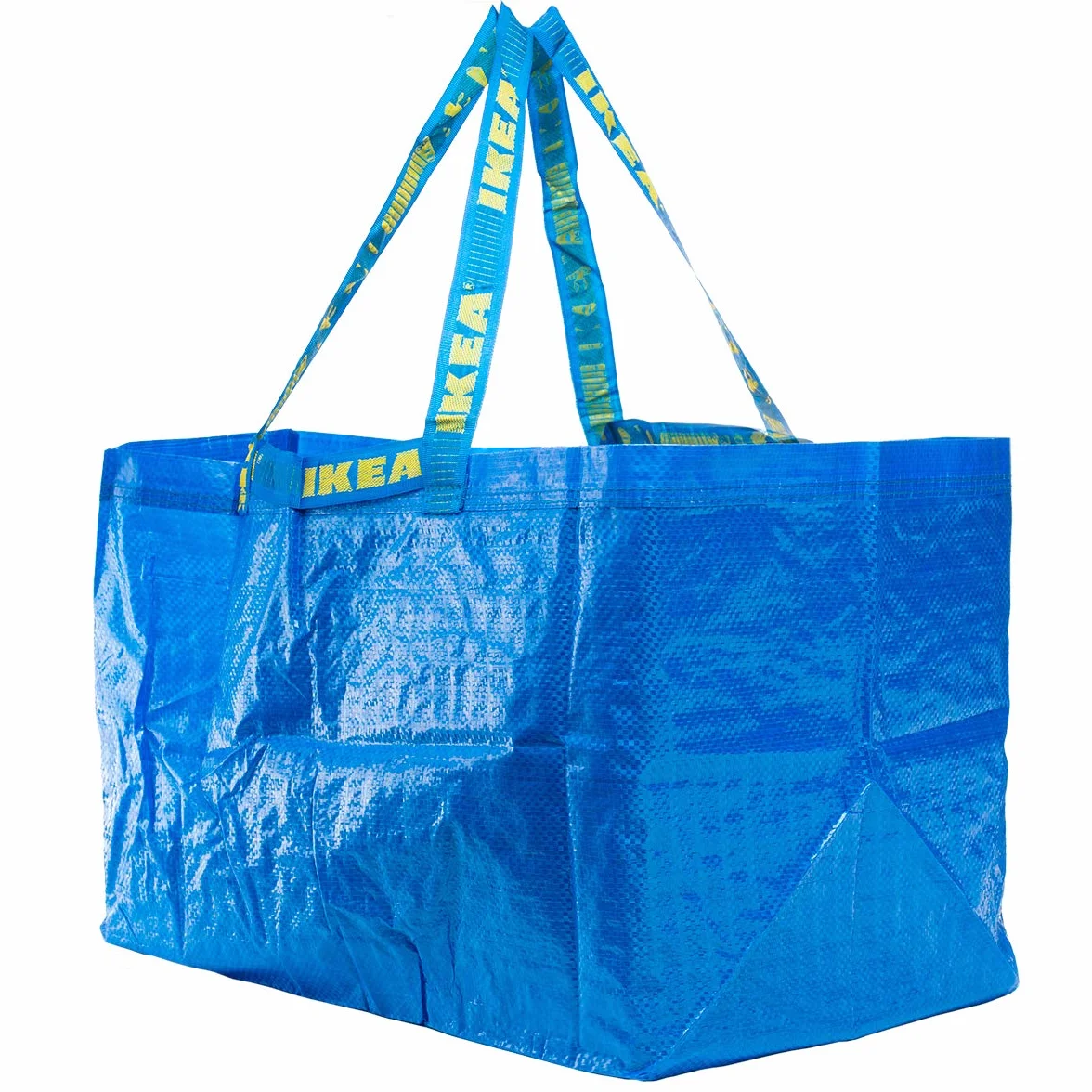Ikea Frakta Lot de 10 grands sacs Bleu 25 kg