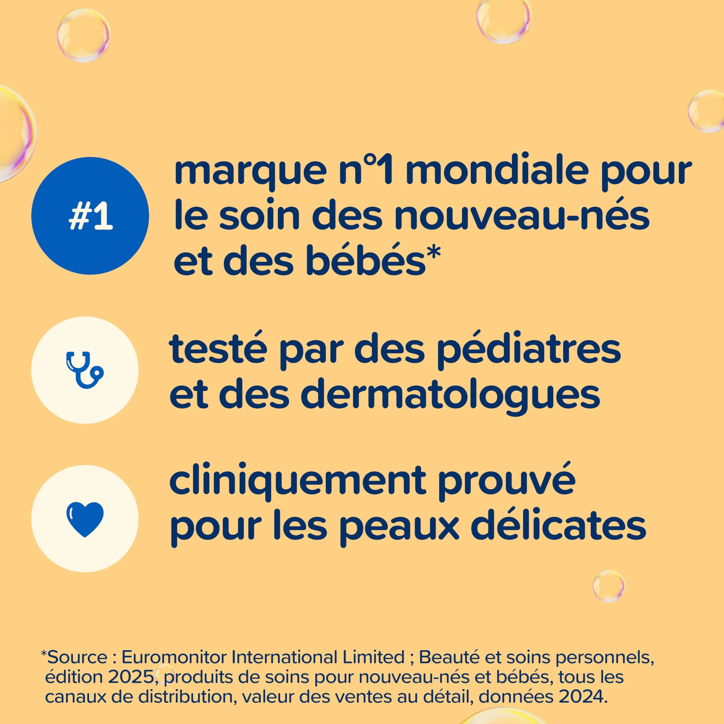 Johnson's Baby Shampoing 500 mL Ne pique pas les yeux 94% ingrédients naturels