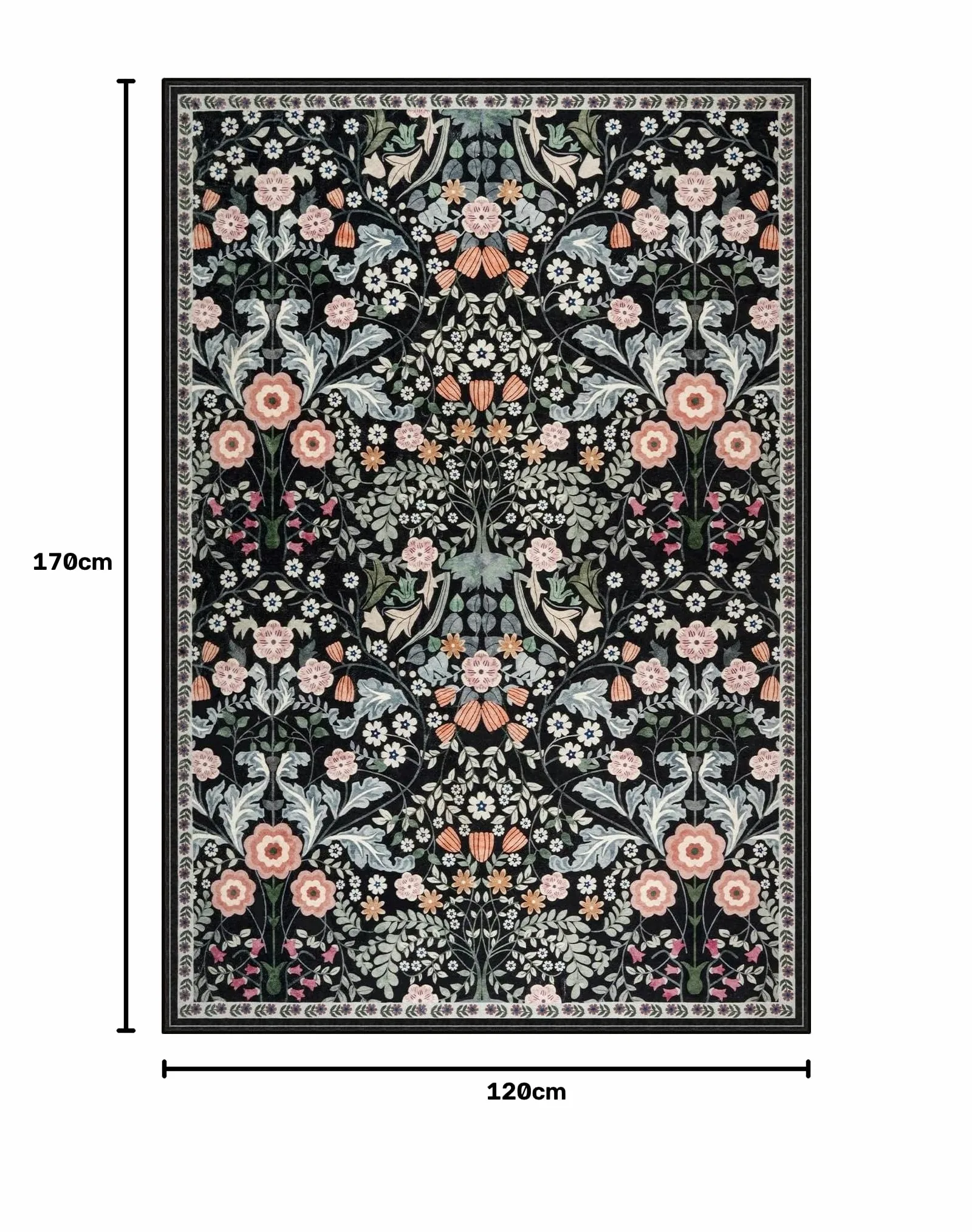 Tapis lavable pour le salon