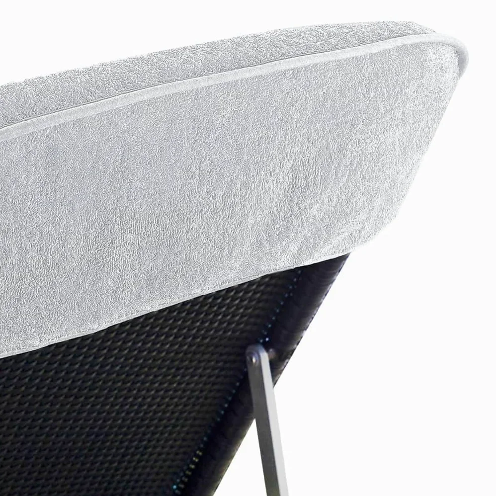 Serviettes de Plage 2 pièces Blanches 60x135 cm Tissu Coton Microfibre 400 GSM légères et absorbantes pour Piscine, Plage, Vacances, Yoga, Camping et Sport Nautique