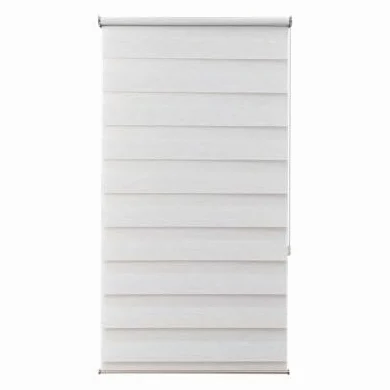 GoodHome Store Enrouleur Jour/Nuit sans perçage Brize moucheté 75 x 240 cm