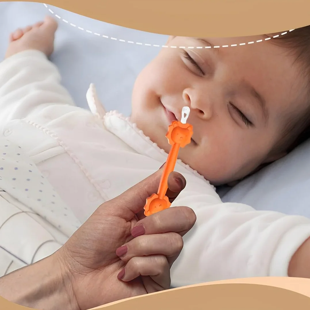 Gadget cure nez bébé 1 pince nettoyage nasale enlever cérumen
