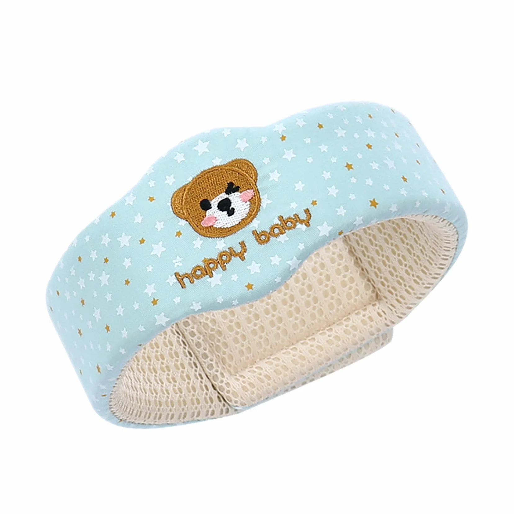 Casque Bébé Antichoc Protection Tête Anti-Chute Ajustable 6-36 Mois 18x6cm