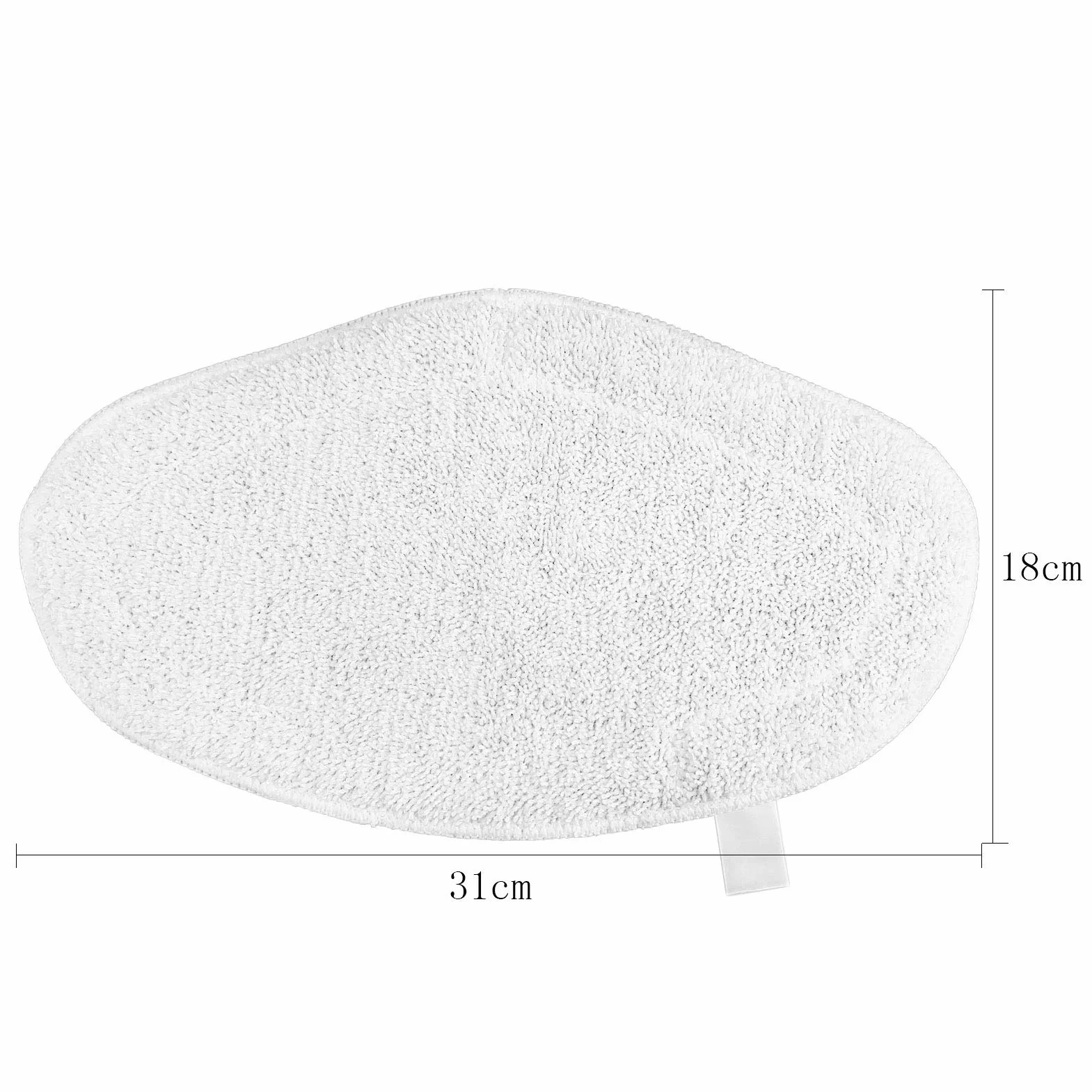 Lot de 4 Serpillères Remplacement Polti Vaporetto Vaporforce PAEU0332