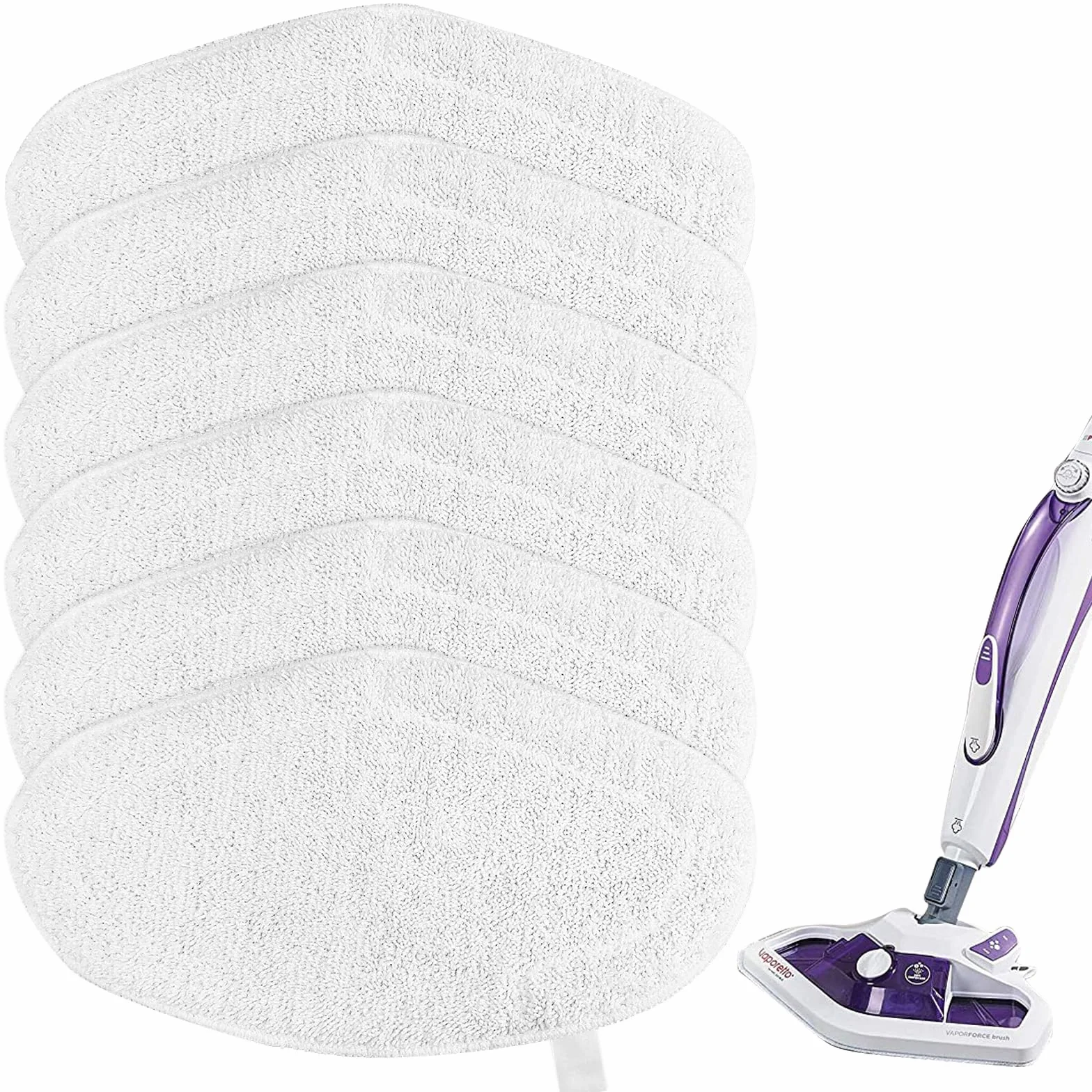 Polti Vaporetto PAEU0332 Vadrouilles de Rechange Lavables Brosse Vaporforce