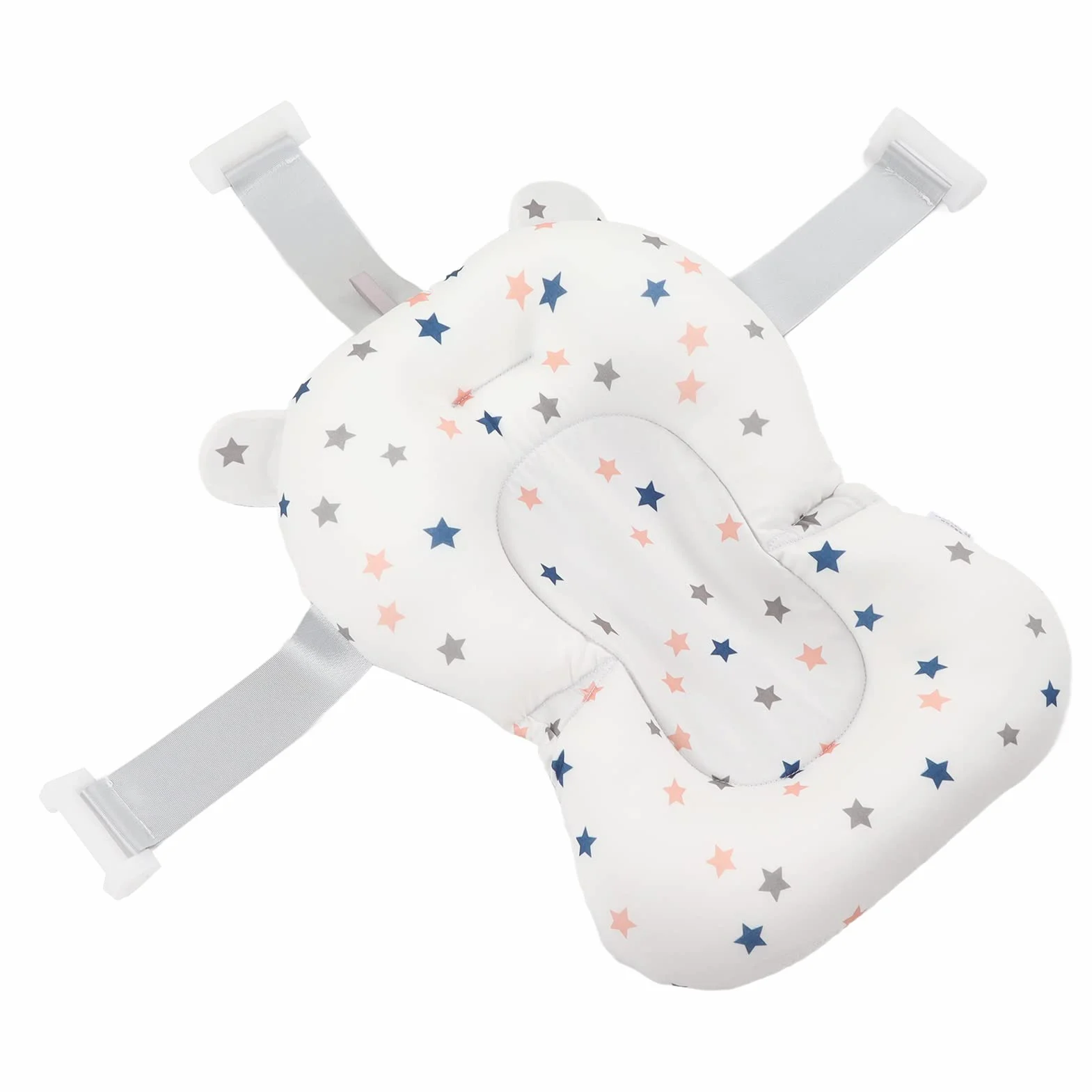 Coussin de Siège de Baignoire pour bébé, Pliable et Réglable, Fixation Sécurisée pour Douche