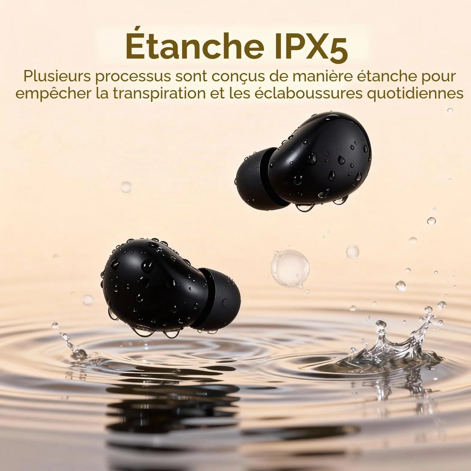 Écouteurs de sommeil Bluetooth sans fil invisibles pour dormir casque sur le côté petits canaux