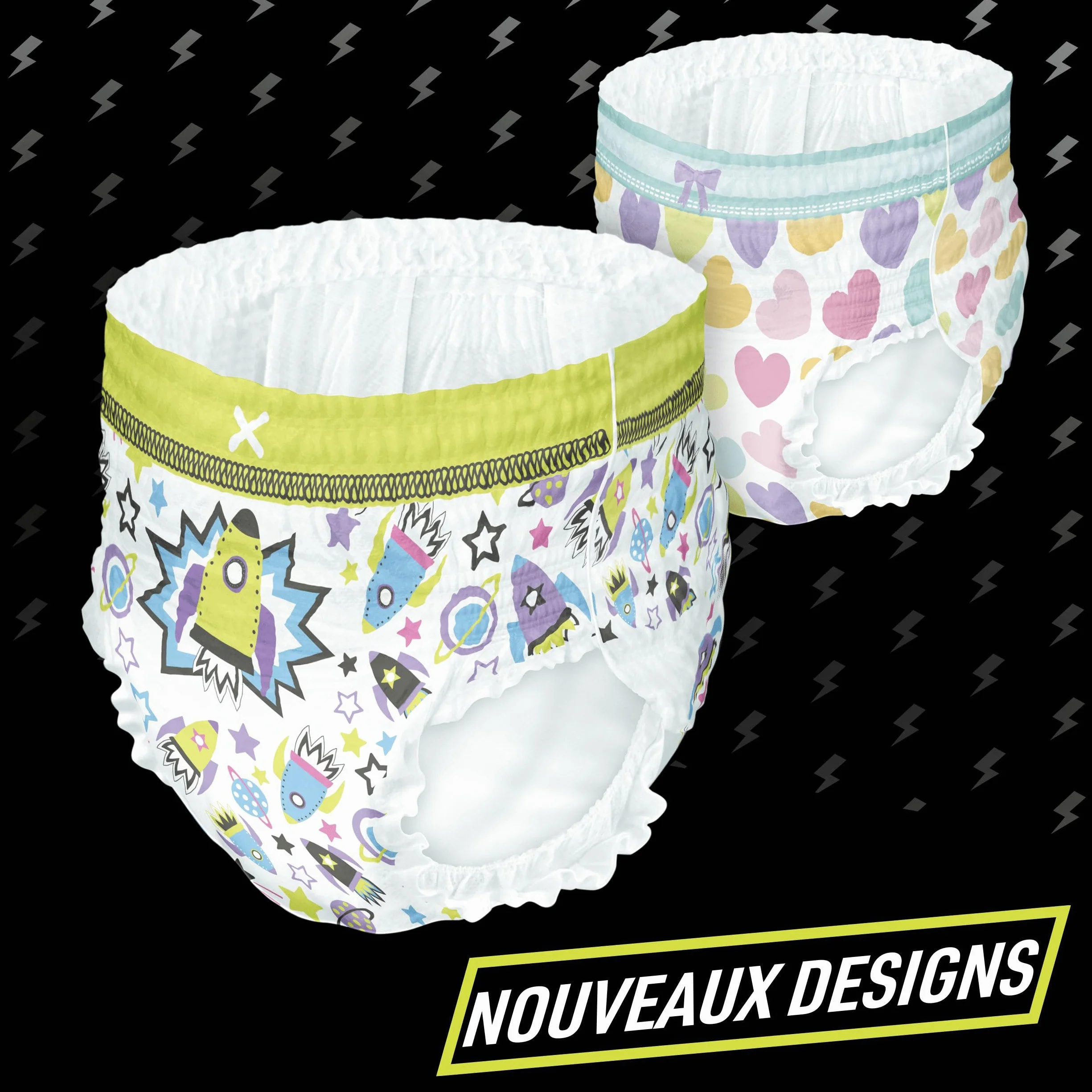 Pampers Ninjamas Pyjama Pants Garçon, 54 Sous-Vêtements de nuit Absorbants, 8-12 Ans, 27-43kg, Protection Maximale Contre Les Fuites