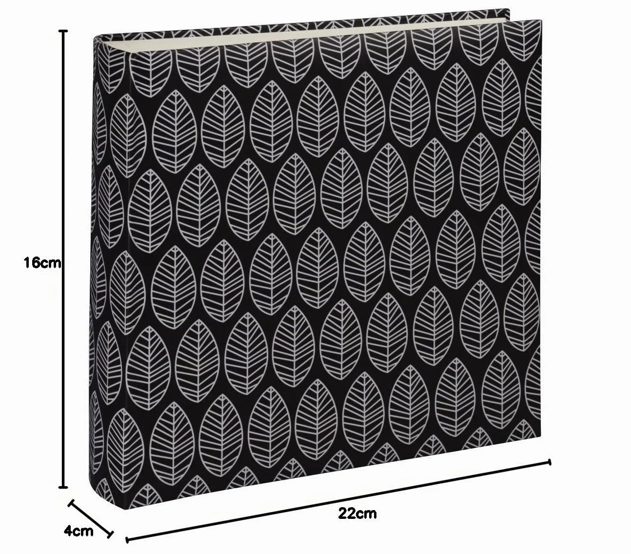 Hama Album photo Jumbo La Fleur 30 x 30 cm 100 pages 400 photos 10x15 cm Noir