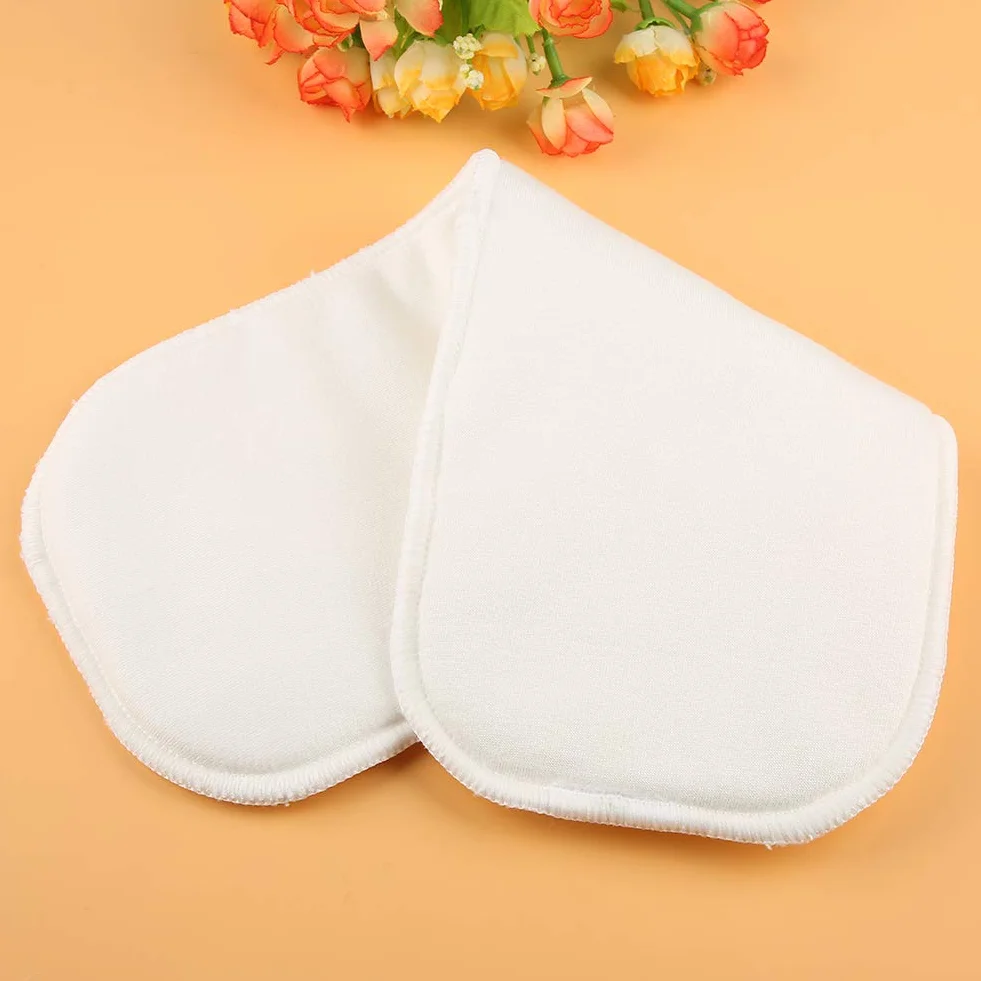 Coussinet en Tissu 3 Couches, Insert de Couche en Coton de Chanvre Lavable pour Bébé