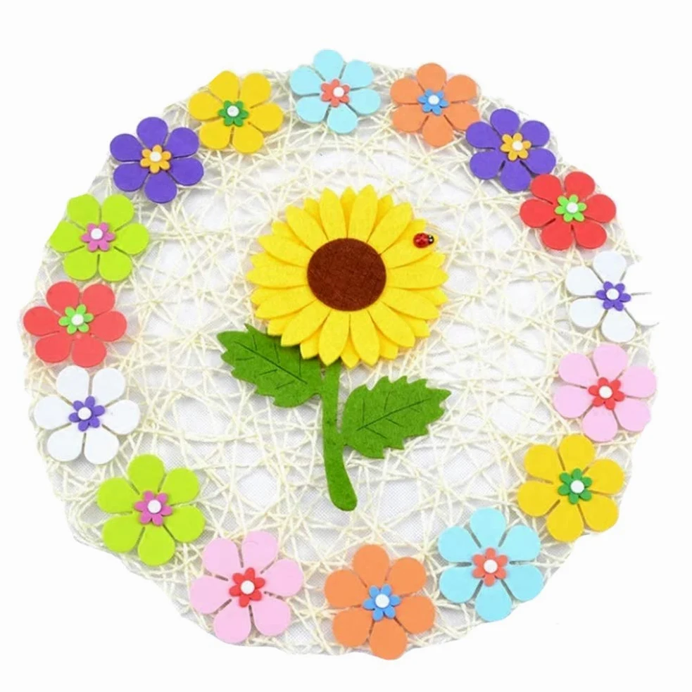 Napperons en Papier Rond Tissé en Fibre de Papier Décoratif Tressé Naturel Tapis de Fêtes Décor 15 Pouces Ensemble de 12 (Blanc)