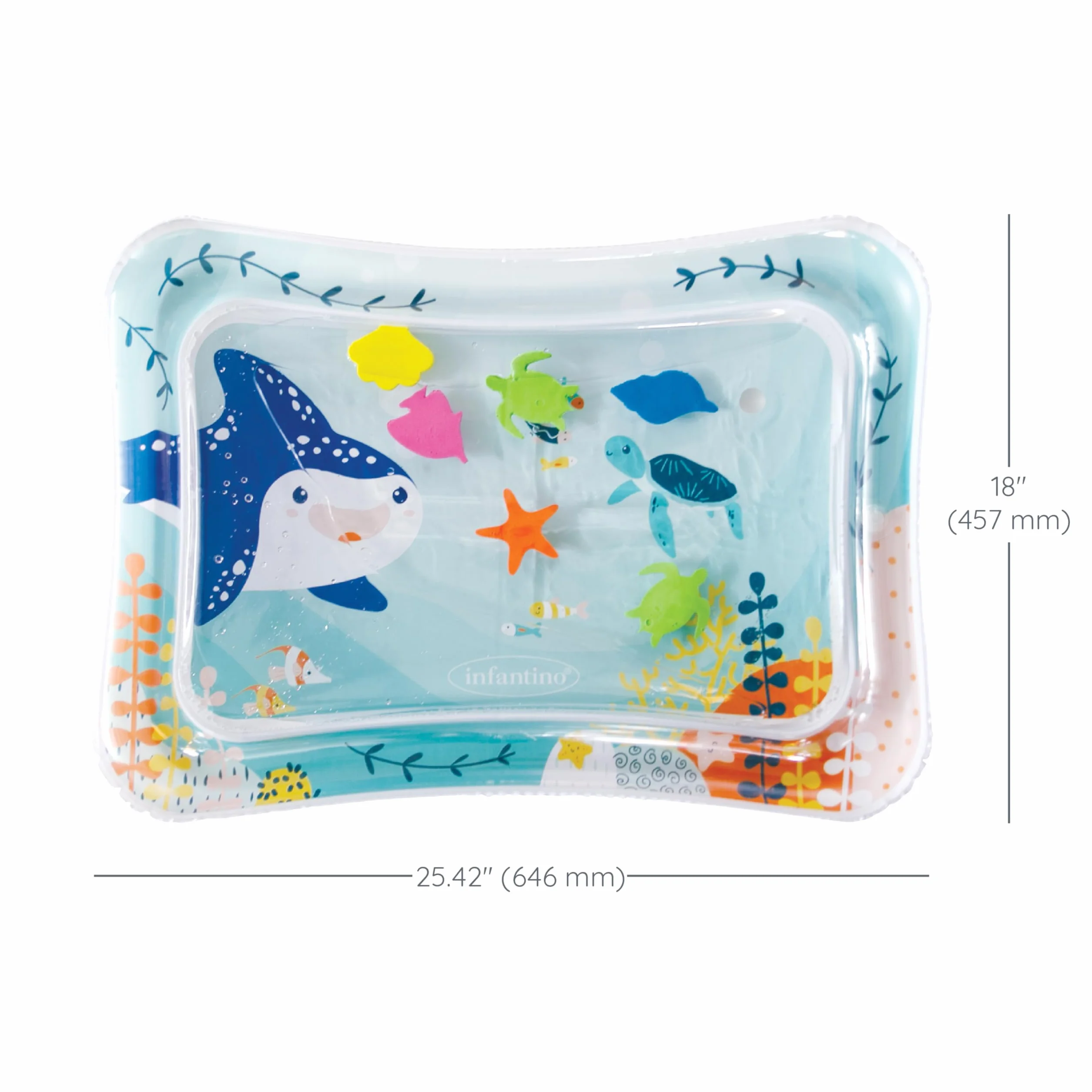 Infantino Tapis d'eau Jumbo Pat & Play pour bébé 3 mois+