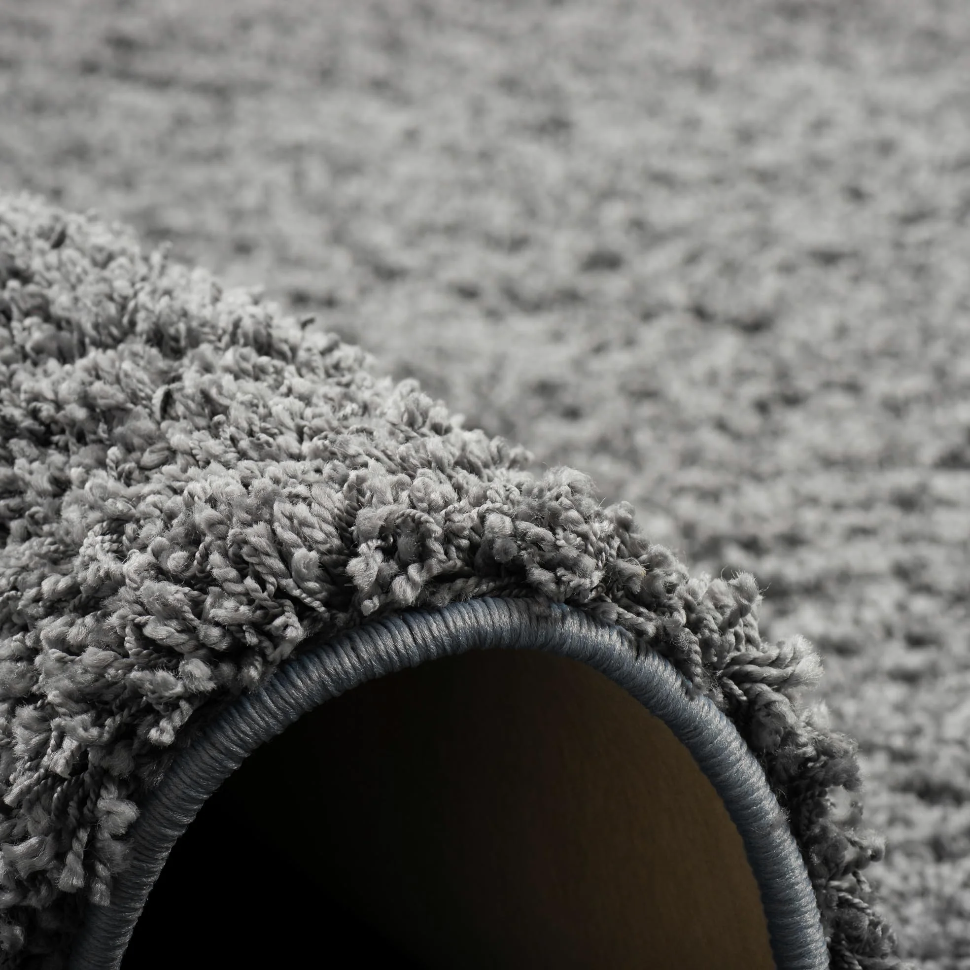 Tapis couloir shaggy Milano gris - 100% polypropylène, poil 43 mm, doux et facile à entretenir, sans substances nocives, idéal pour couloir, cuisine ou chambre, maison cosy, moderne et durable