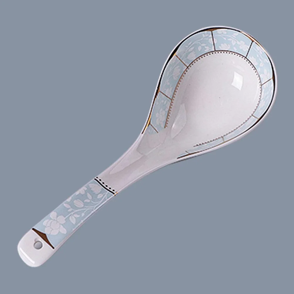 Louche À Soupe-Petites Cuillères En Céramique Pour Cuillères À Dîner, Peut Être Utilisée Dans La Cuisine, Le Restaurant, L'Hôtel Gadget Pratique/6 Pack/A