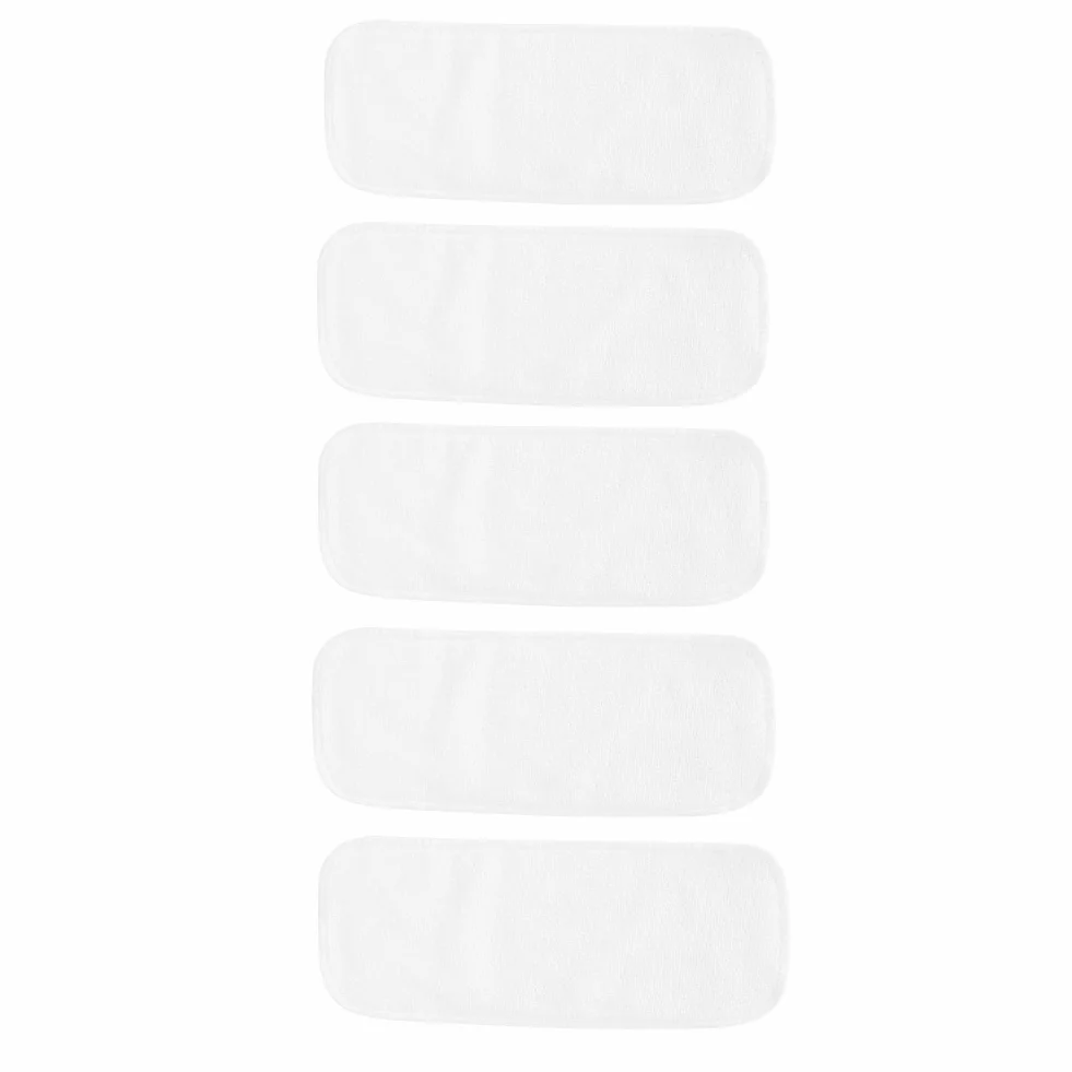 Couche-culotte Insert Doublures de Fibre de Bambou Pour bébé Nappy Réutilisable 5Pcs