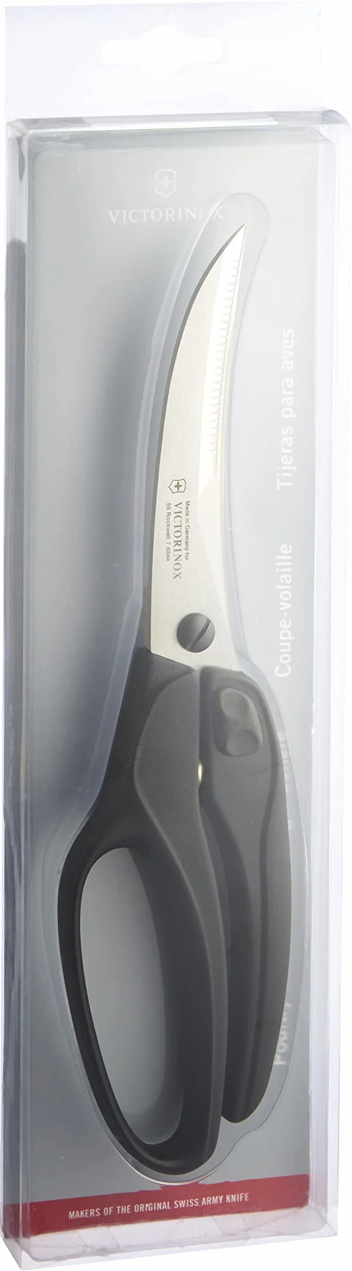 Victorinox Cisaille à Volaille Professionnelle 25 cm Inoxydable Acier Noir
