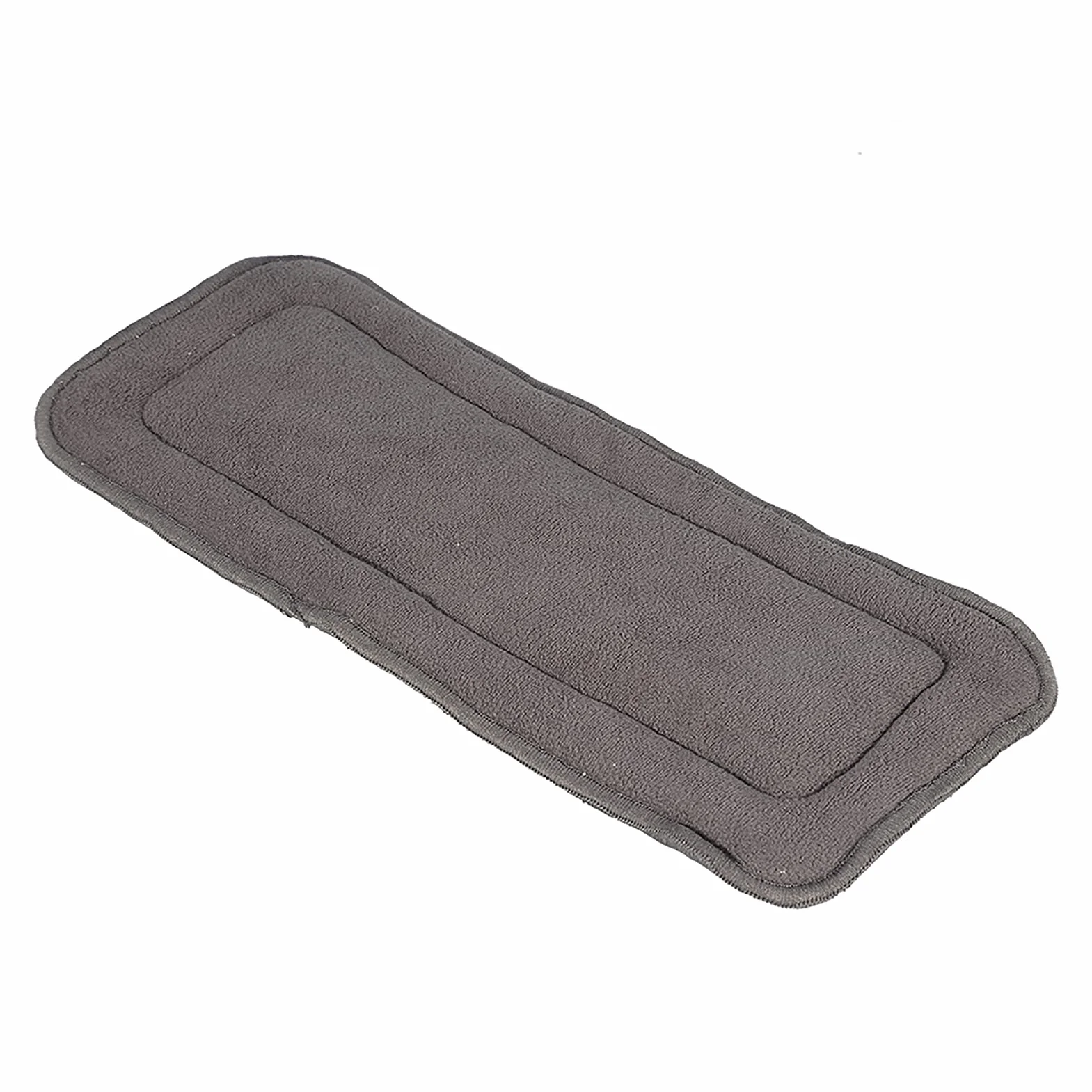 Insert de couche-culotte réutilisable 5 couches lavables en tissu bambou et charbon de bois super absorbant pour adulte (M)