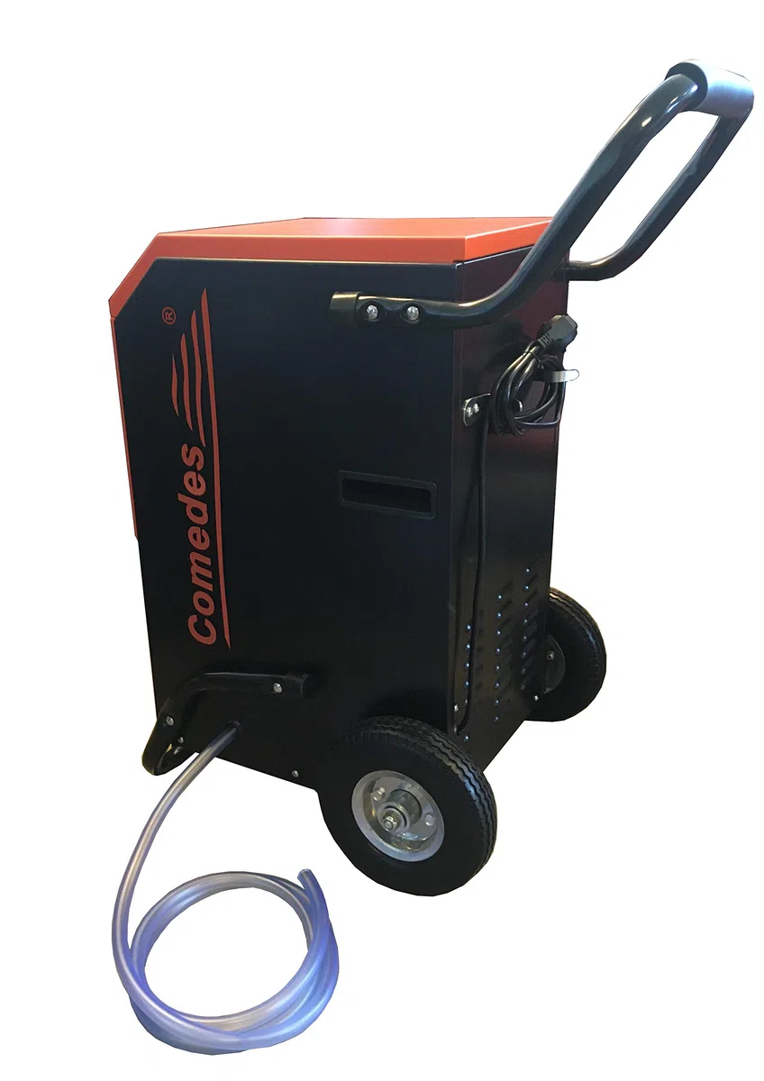 Comedes Déshumidificateur de chantier ITR 70 (max.70 l/24h) Convient pour les pièces et les caves jusqu'à 150 m²/345 m³