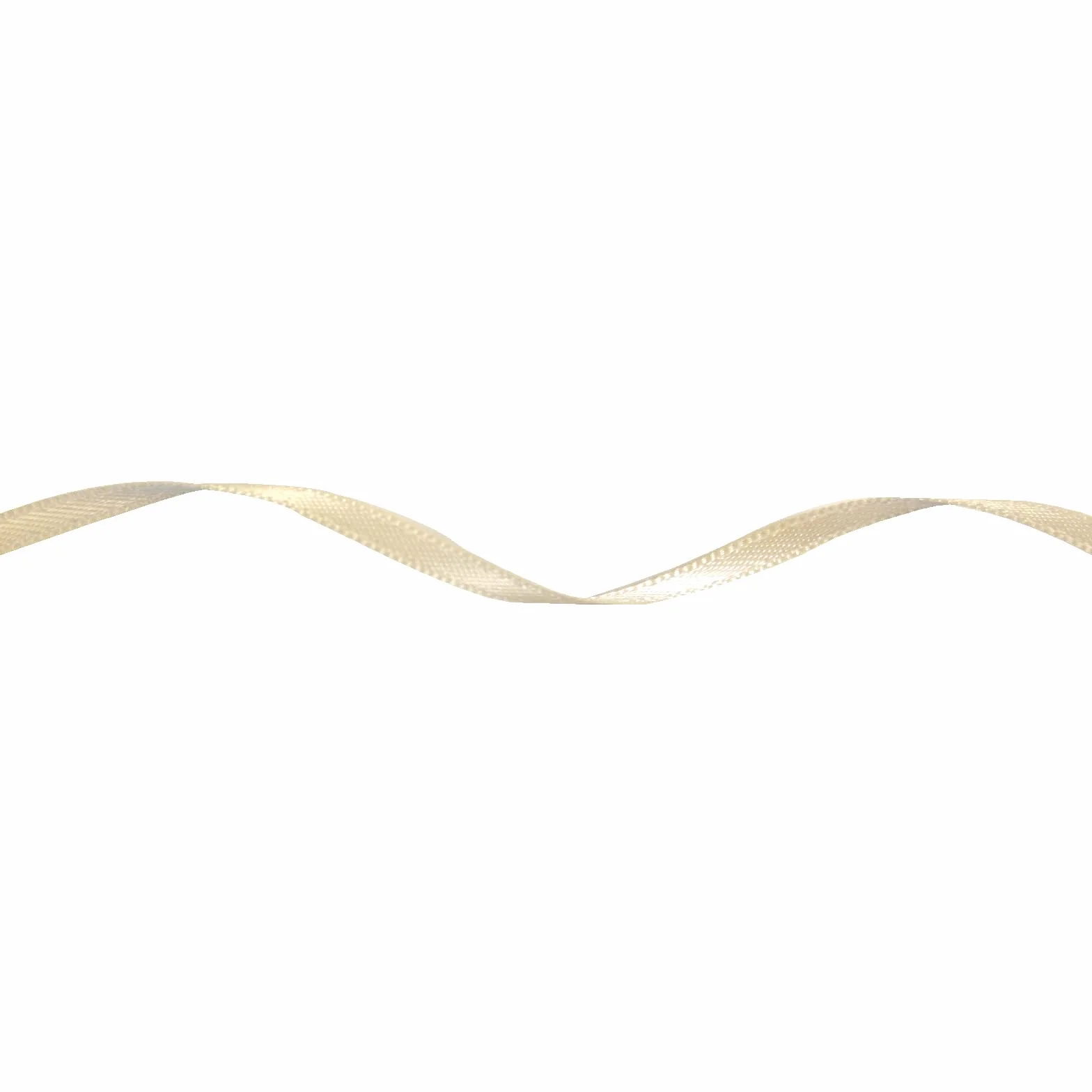 Vaessen Creative Ruban de Satin Double Ivoire 3mm 10m