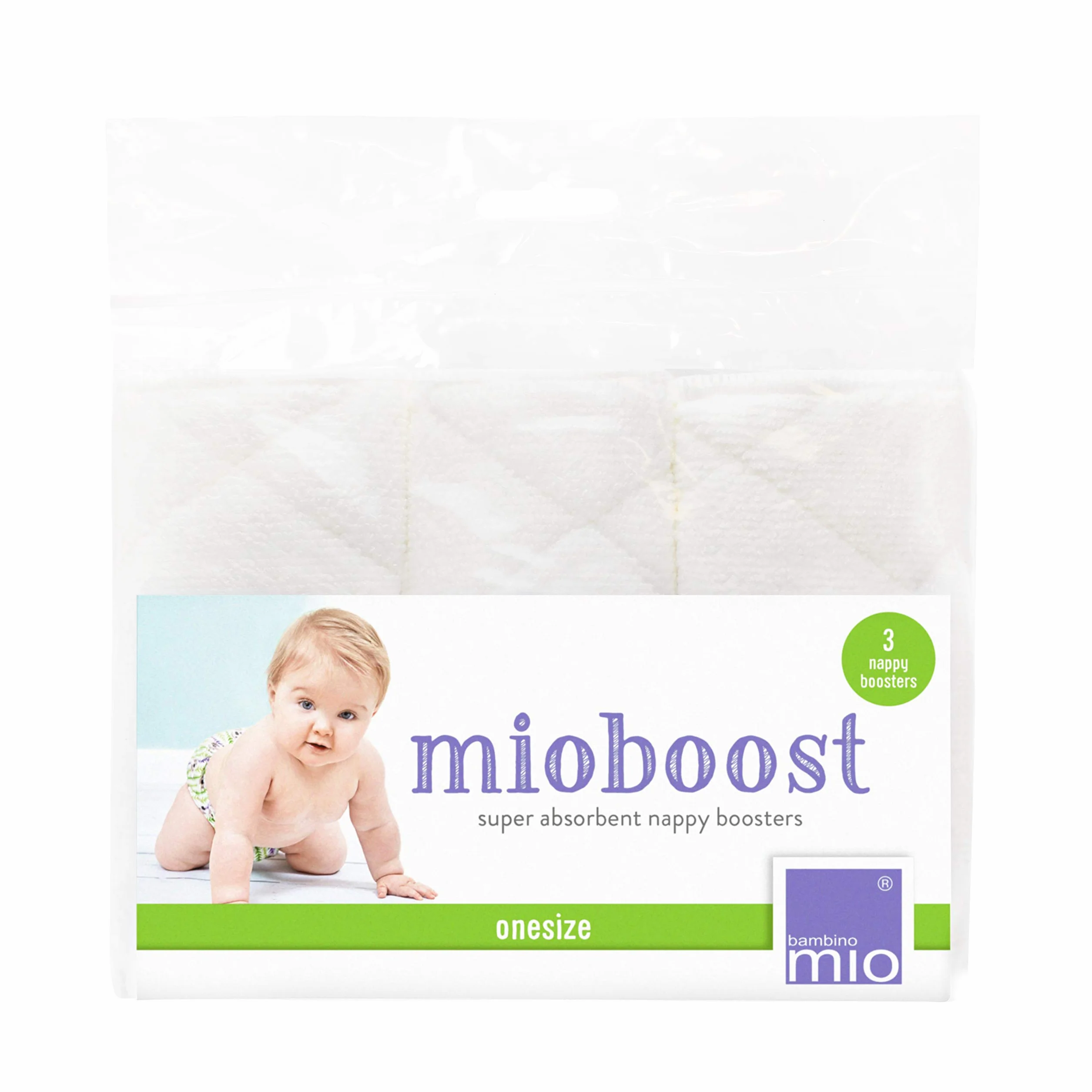 Bambino Mio Mioboost Classique Insert Booster Augmenter l'absorption Blanc