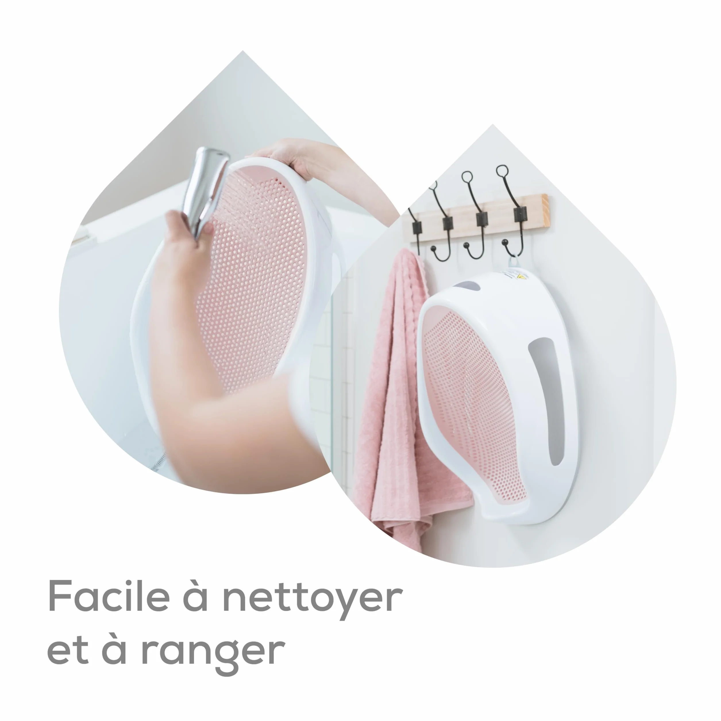 Angelcare Transat de Bain Blanc Babyhome et Bellemont