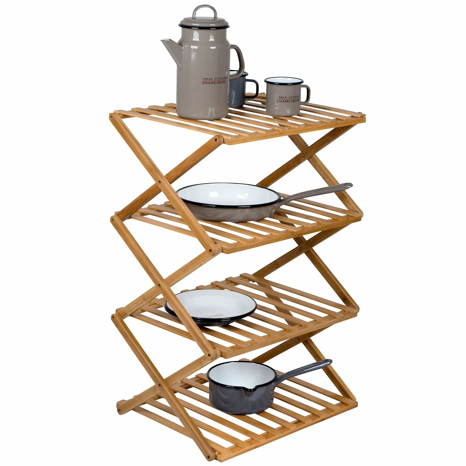 BO-CAMP BC UO Armario plegable L Fitzroy pour camping et plein air, repas et sorties pratiques, format léger