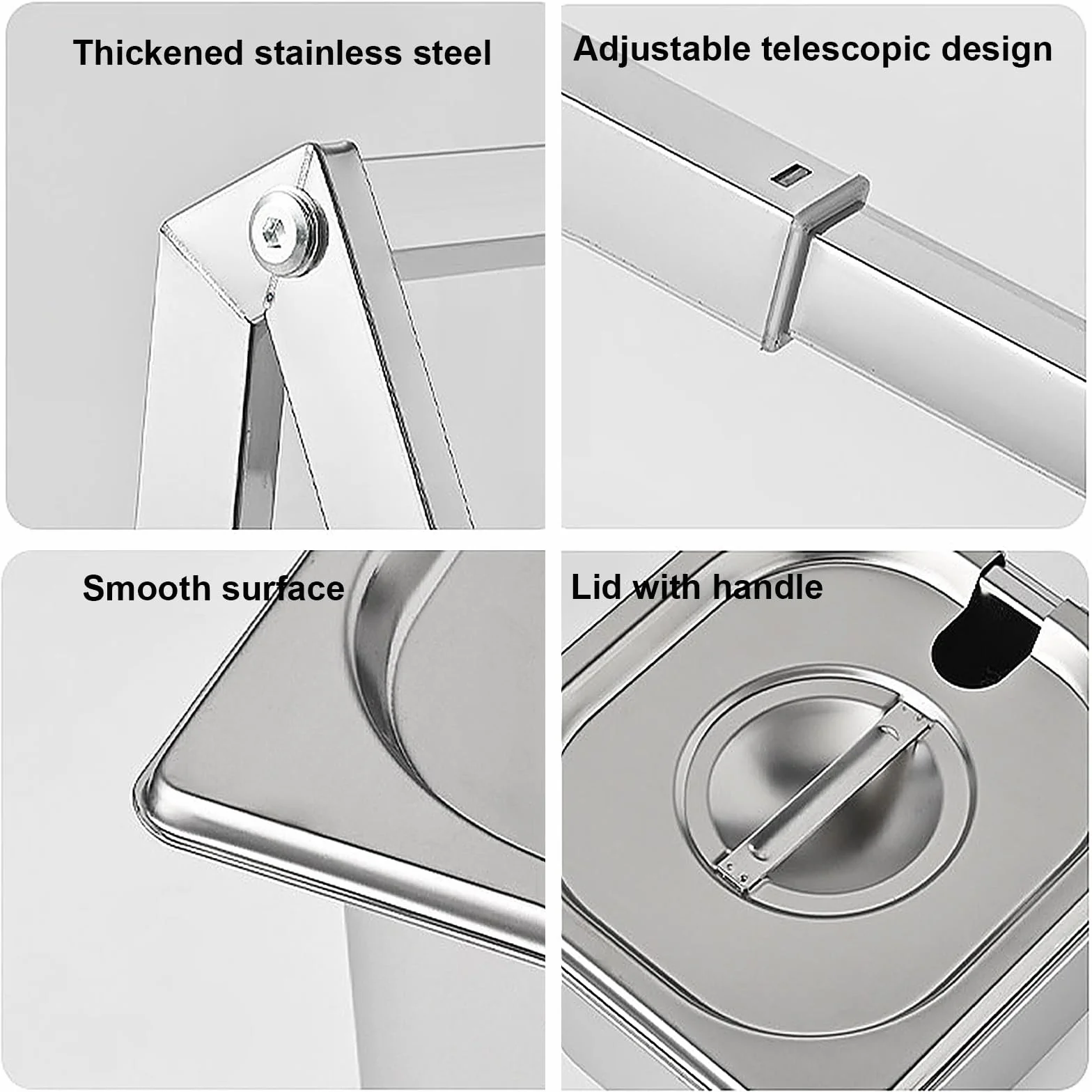 Boîte épices murale amovible inox 6 grilles rangement cuisine