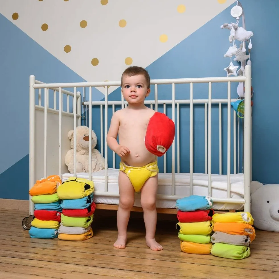 Lessive bébé P'tits Dessous en poudre 1 kg Seau pH 9 Action désinfectante