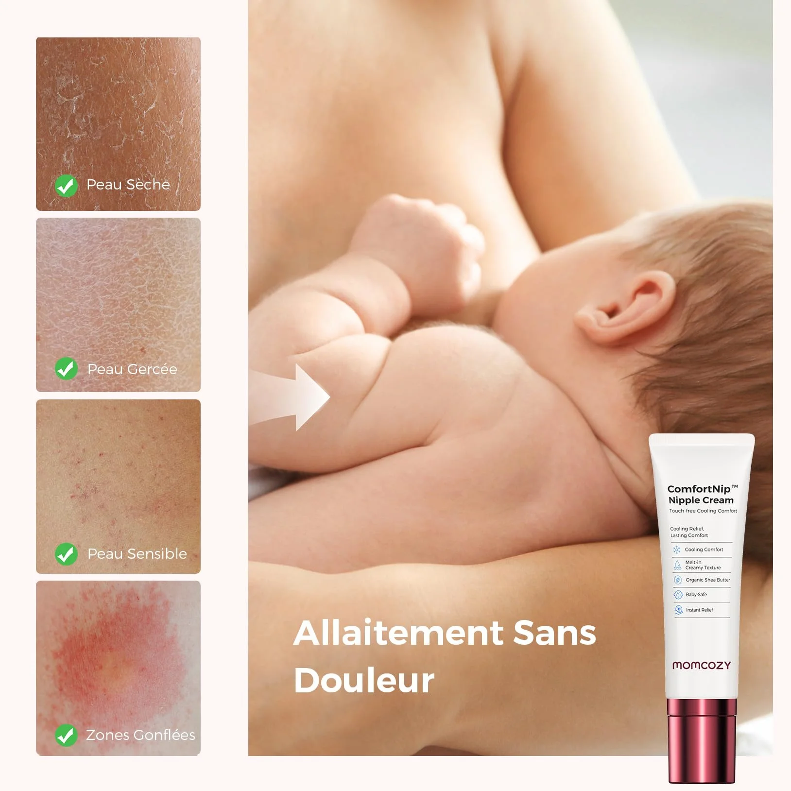 Momcozy Confort rafraîchissant