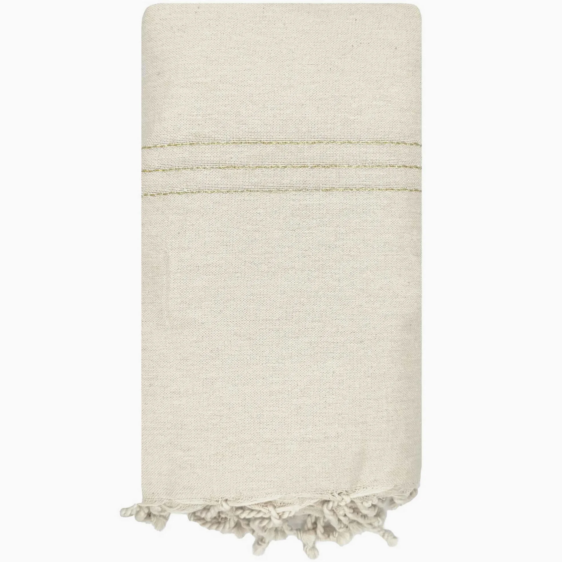 Reva - Fouta Serviette Plage XXL Coton recyclé 2x3 m Bali - 200 x 300 cm