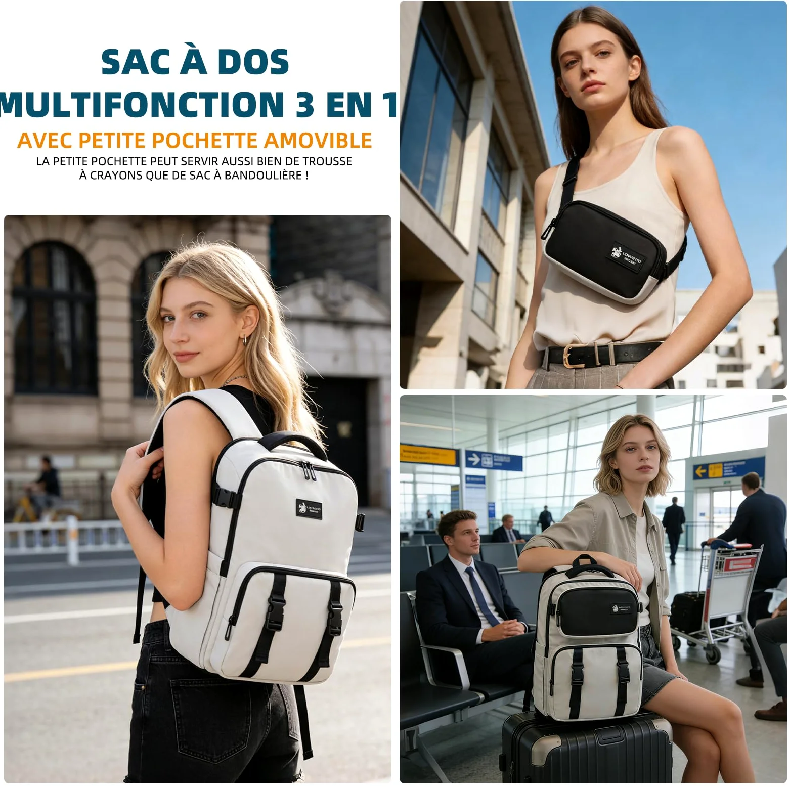 Sac à dos Isotherme, sac à dos Isotherme étanche et anti-fuites pour Hommes et Femmes, idéal pour la Plage, les Pique-niques, le Camping, les Voyages et la Pêche
