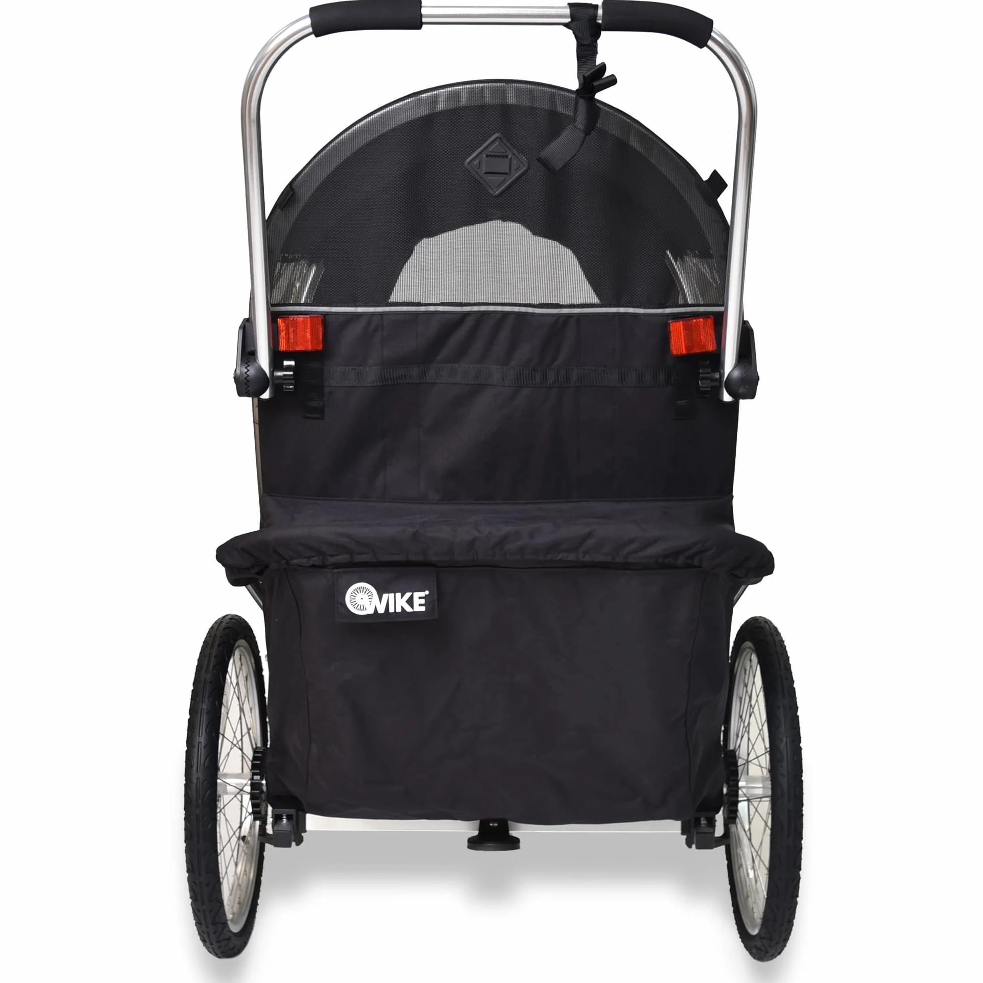 Wike Special Needs Remorque pour Poussette et kit de Jogging Noir