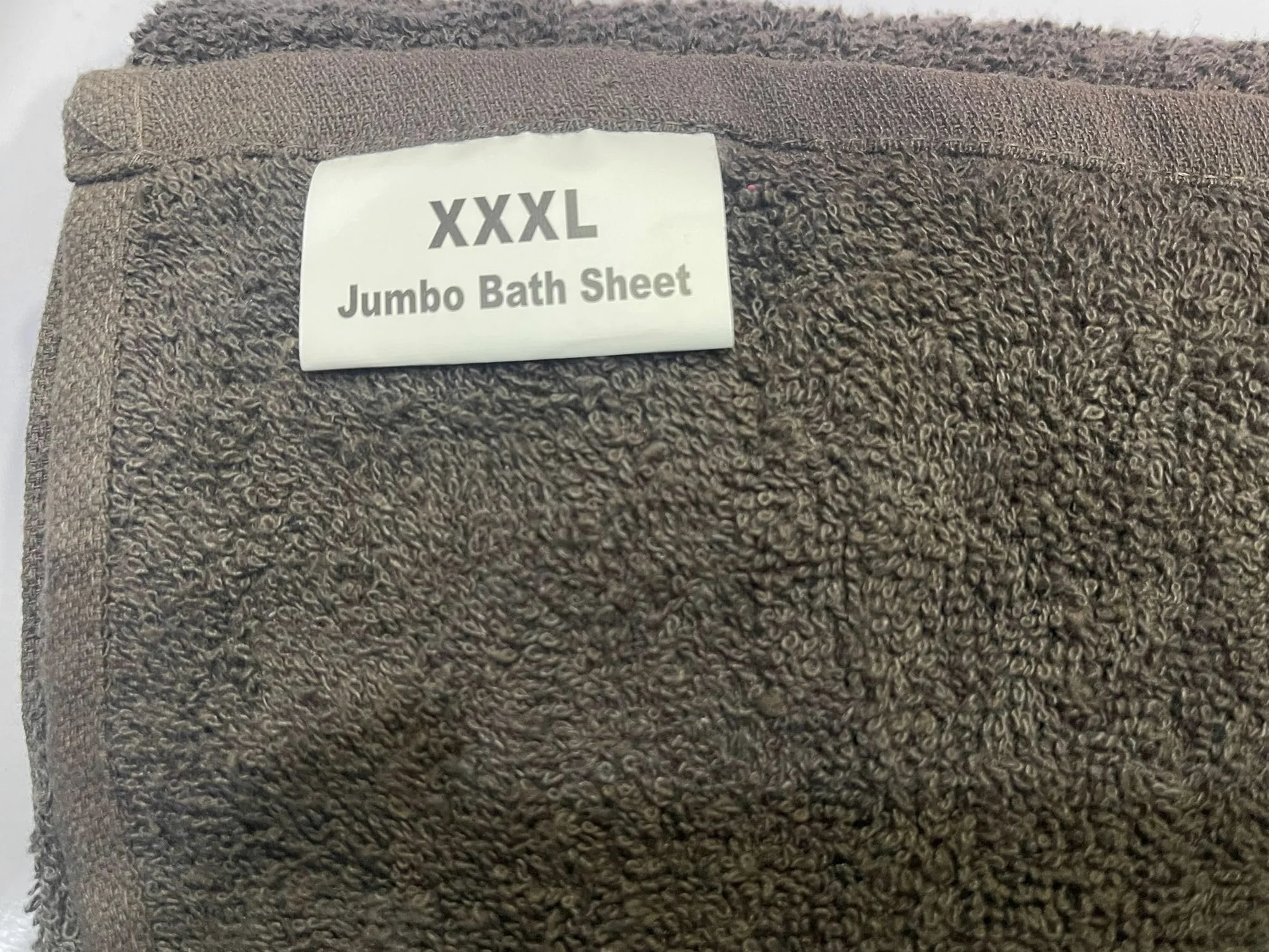 Draps de bain extra larges (150 x 200 cm - 600 g/m²) - 100 % coton riche - XXXL - Très absorbantes - Pour plage et plage (gris anthracite)