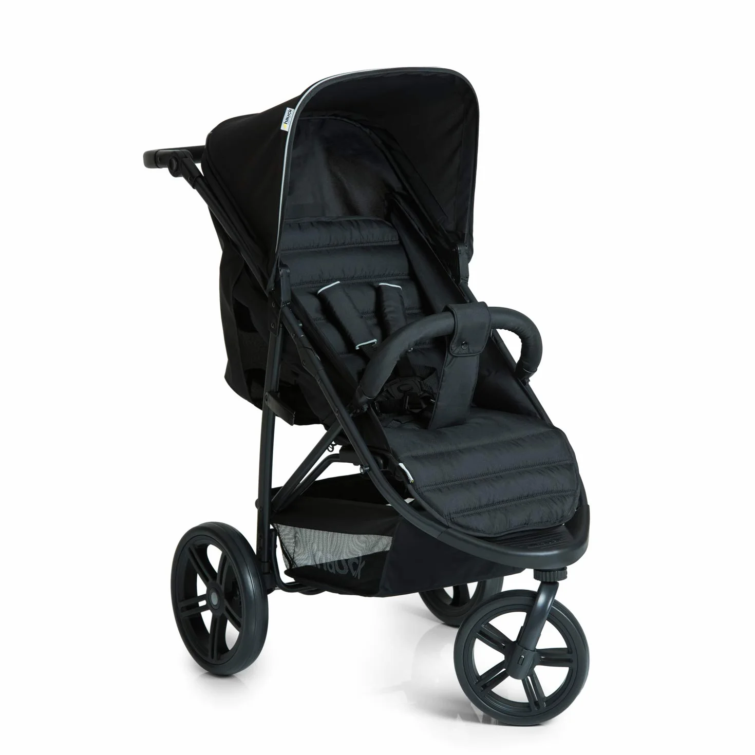 hauck Poussette Citadine Rapid 3 Noir, Jusqu'à 25 kg, Pliable compacte