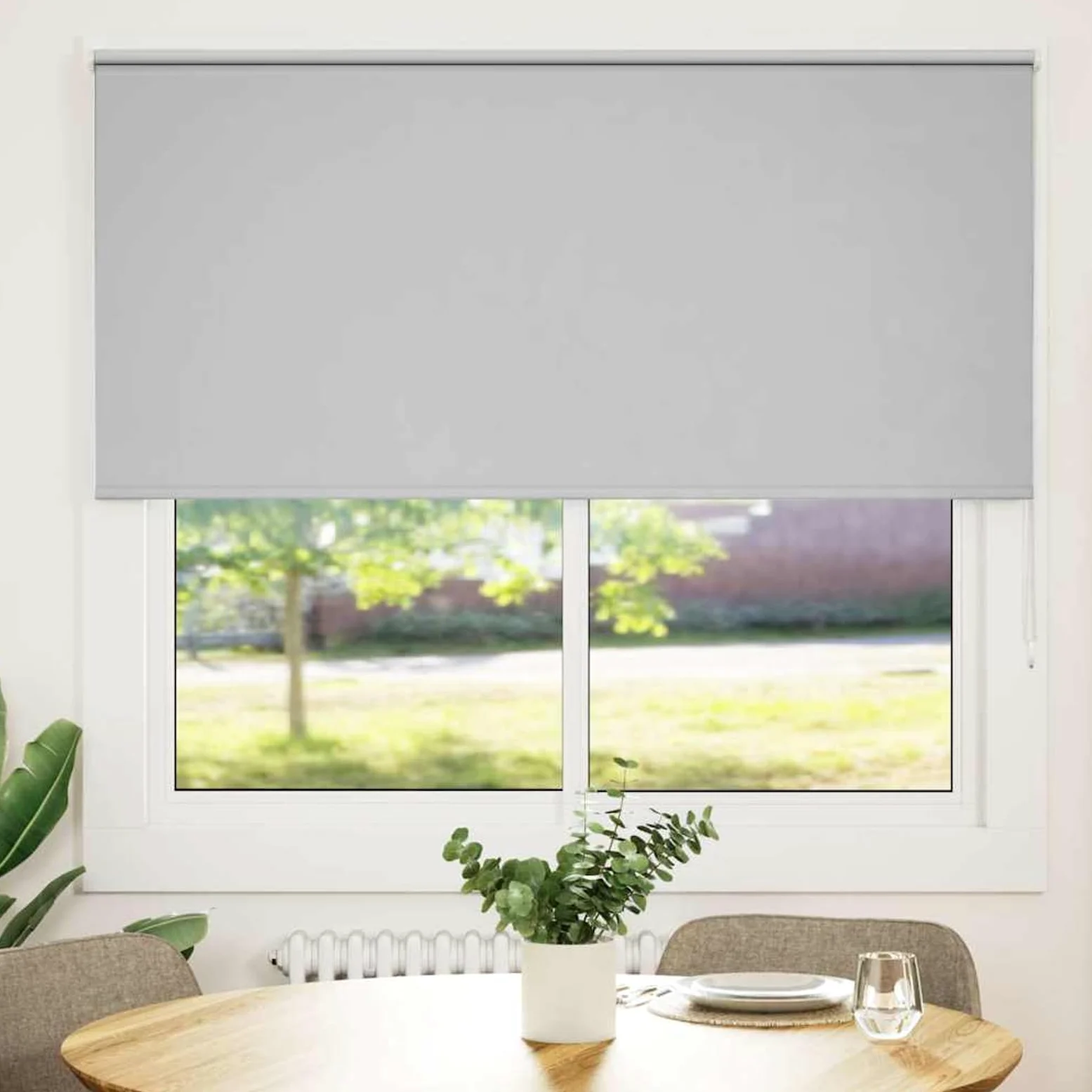 Gecheer Store à rouleau occultant 150 x 175 cm, largeur du tissu 146,6 cm, store à rouleau vertical, store occultant, store roulant, stores à rouleaux pour porte fenêtre, p4011424