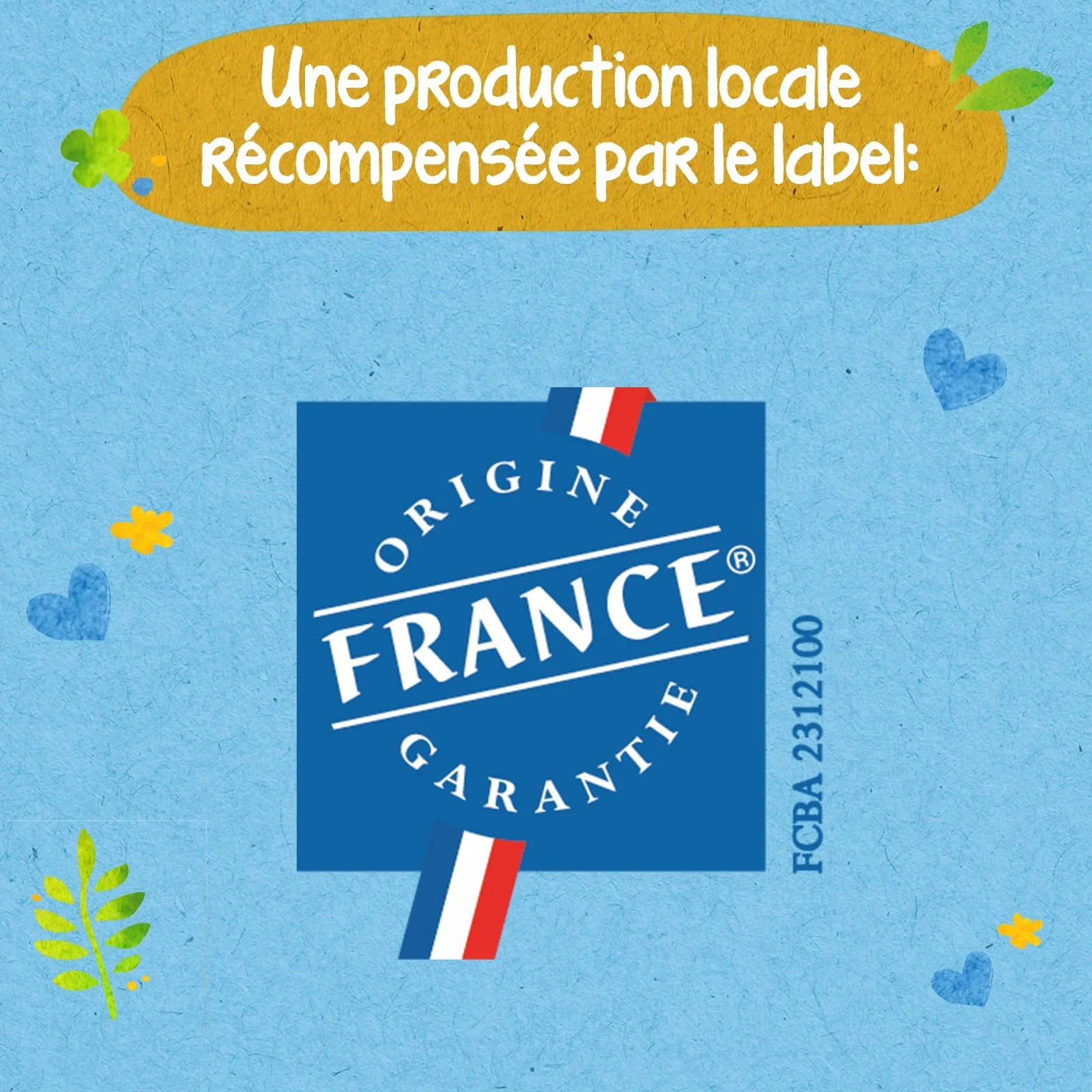 Couches écologiques Taille 5 12-25kg 120 Couches Jetables Pack 1 Mois Fabriquées en France